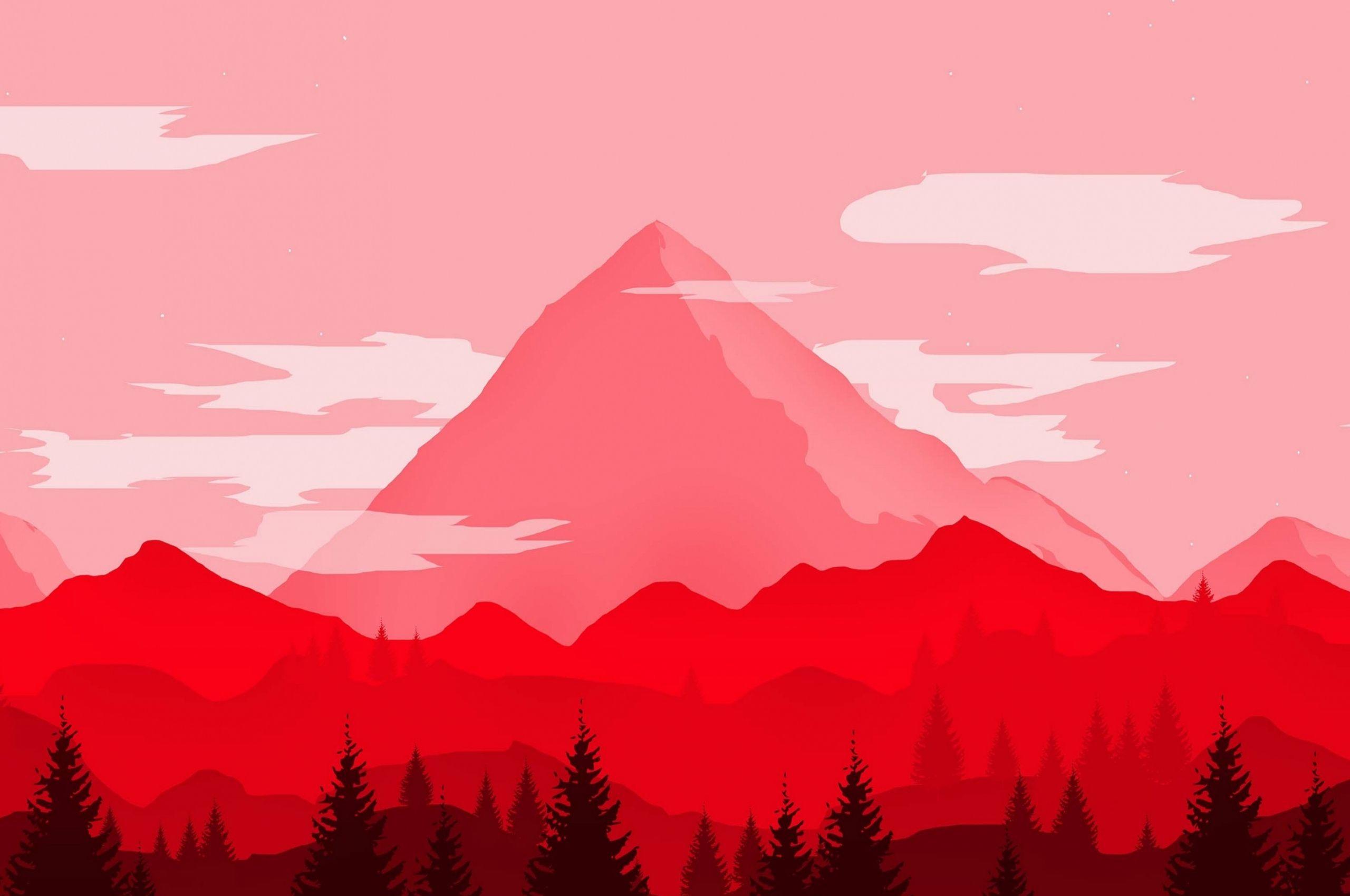 2560x1700 Free download Download Red mountains digital art minimalist wallpaper [2932x2932] for your Desktop, Mobile & Tablet. Explore Minimalist iPad Wallpaper. Minimalist iPad Wallpaper, Minimalist Background, Minimalist Wallpaper