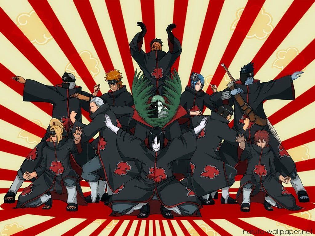 1024x768 Naruto Akatsuki Clan wallpaper #Akatsuki #humor Naruto Shippuuden #Orochimaru Uchiha Itachi Ho. Orochimaru wallpaper, Ideias de papel de parede, Papeis de parede