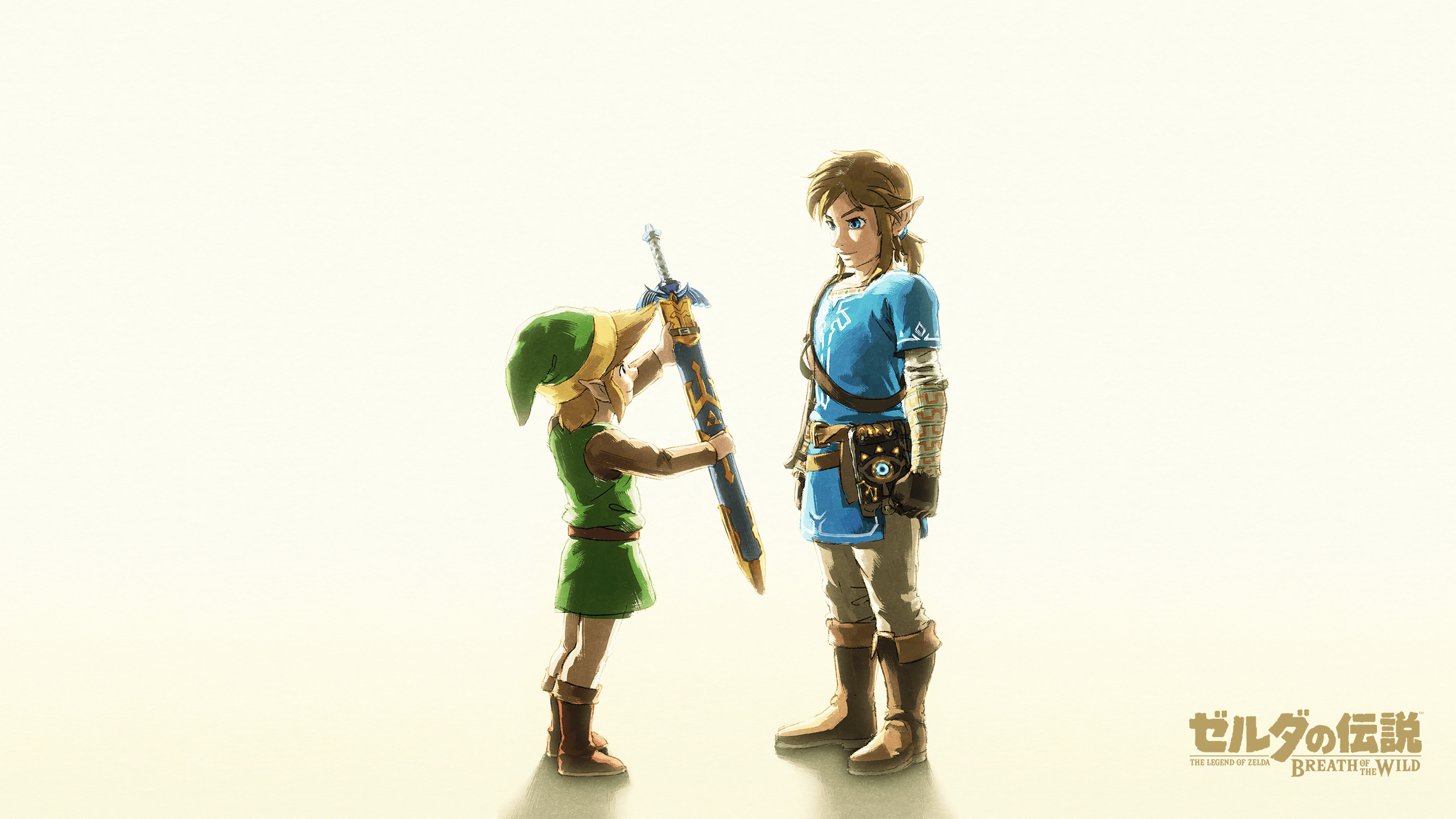 2560x1440 Eternally frustrated that Nintendo doesn't release any of their wallpaper in 1440p, I made a 1440p and ultrawide 1440p version of one of the new BotW wallpaper