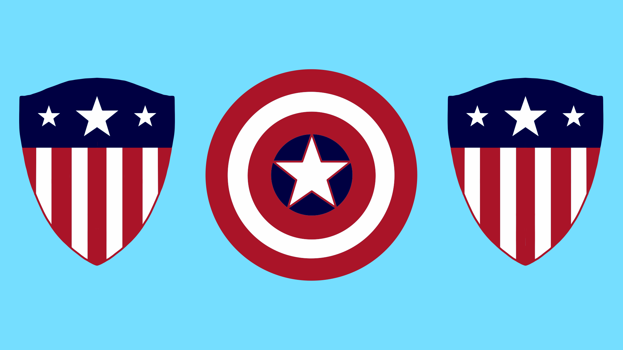2048x1152 Captain America Funny Cartoon