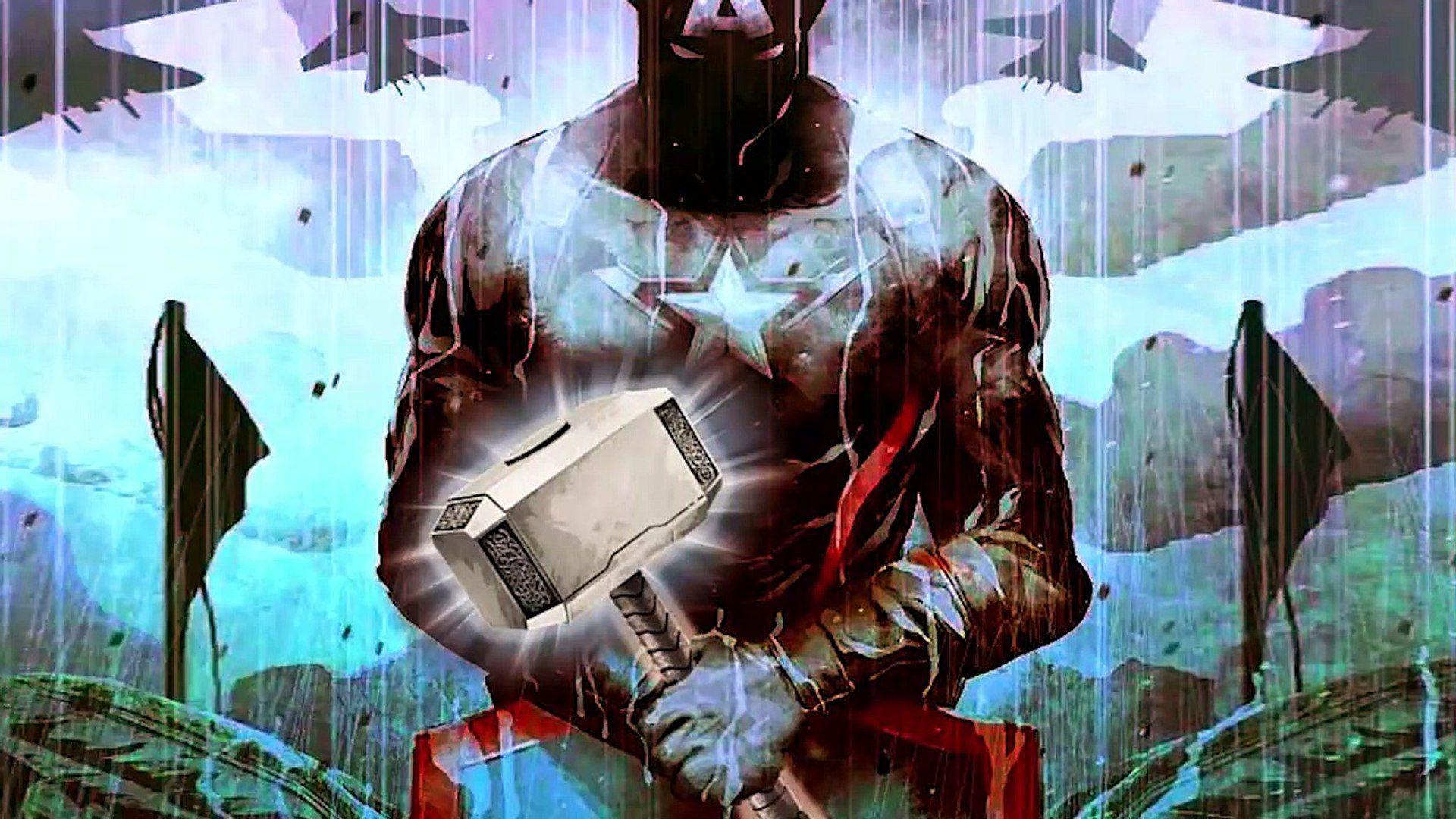 1920x1080 How Did Captain America Lift Thor's Hammer In Avengers Endgame? (Spoiler)