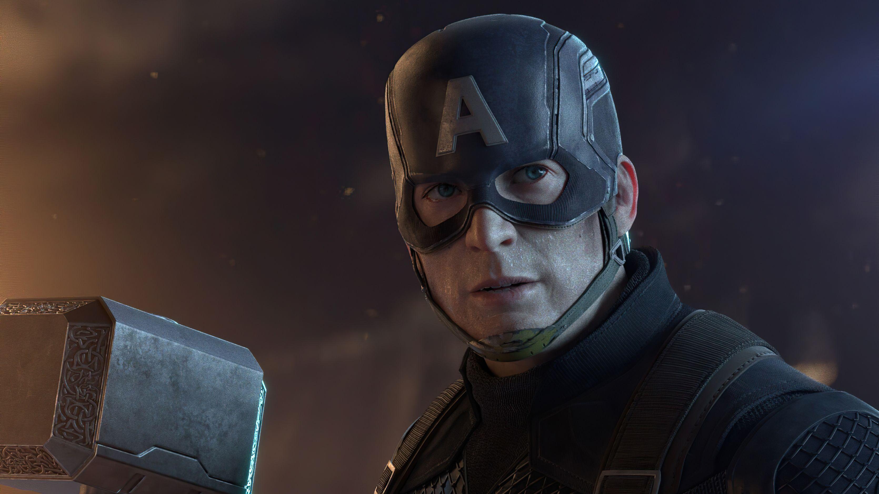 3340x1878 4k Captain America Thor Hammer 1440P Resolution HD 4k Wallpaper, Image, Background, Photo and Picture