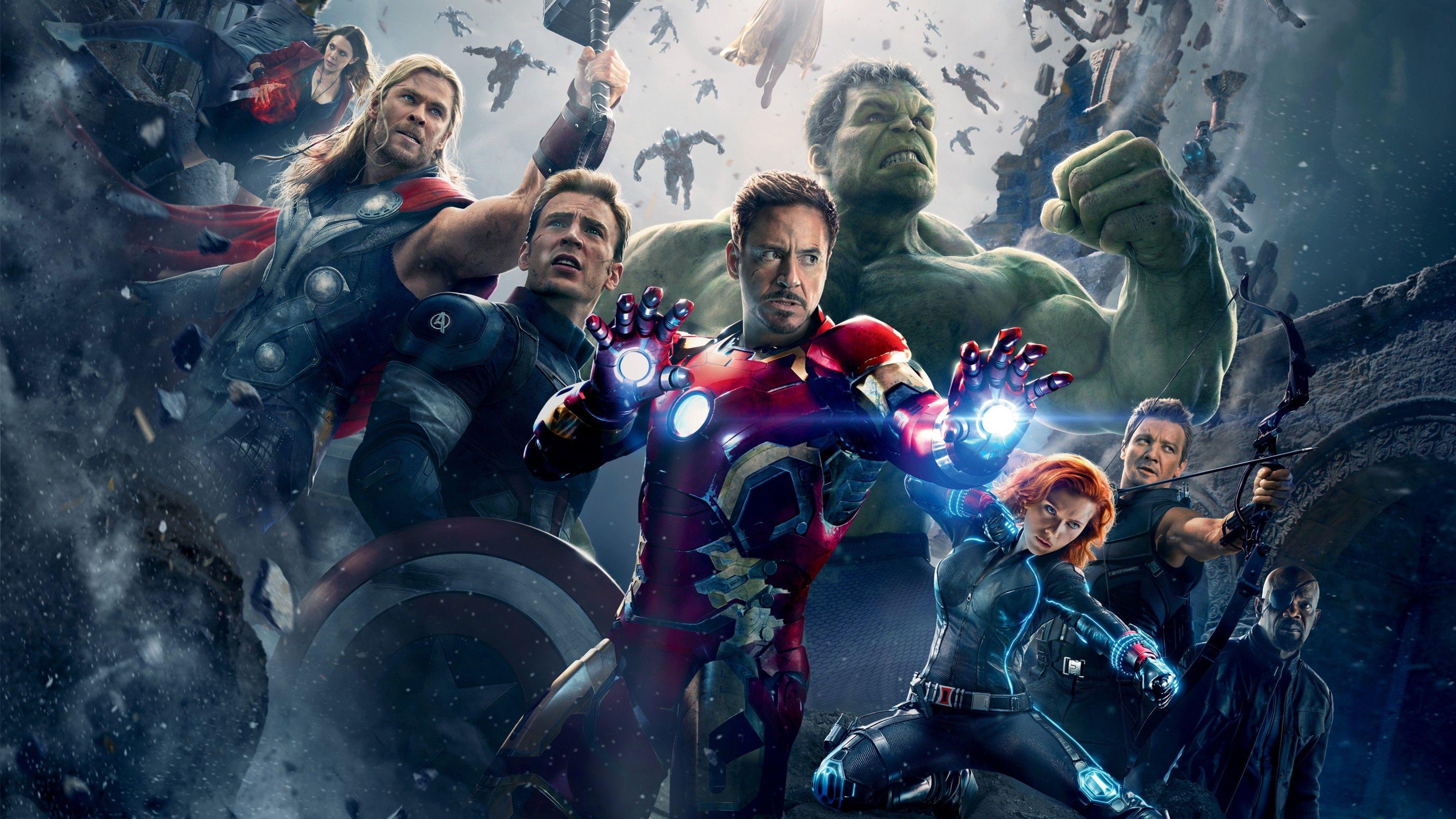 3840x2160 Avengers Wallpaper