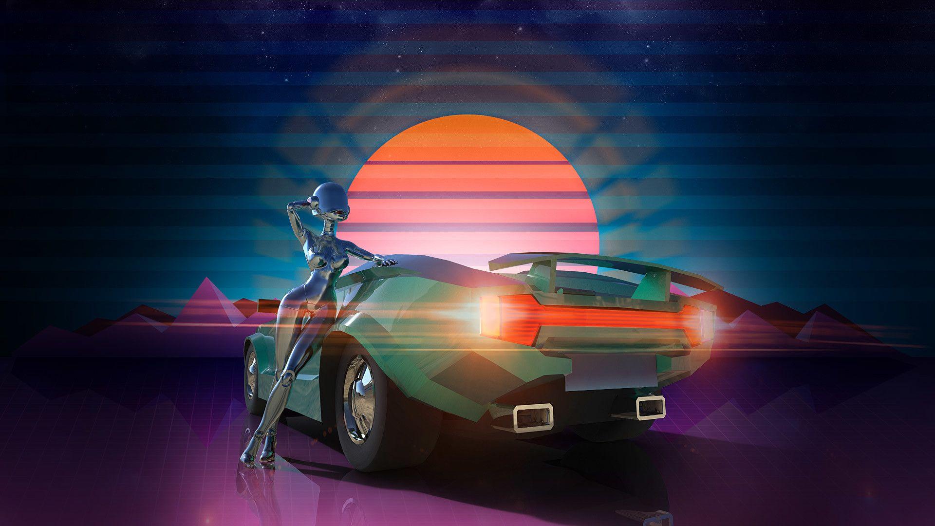 1920x1080 Wide Retro 80 Wallpaper