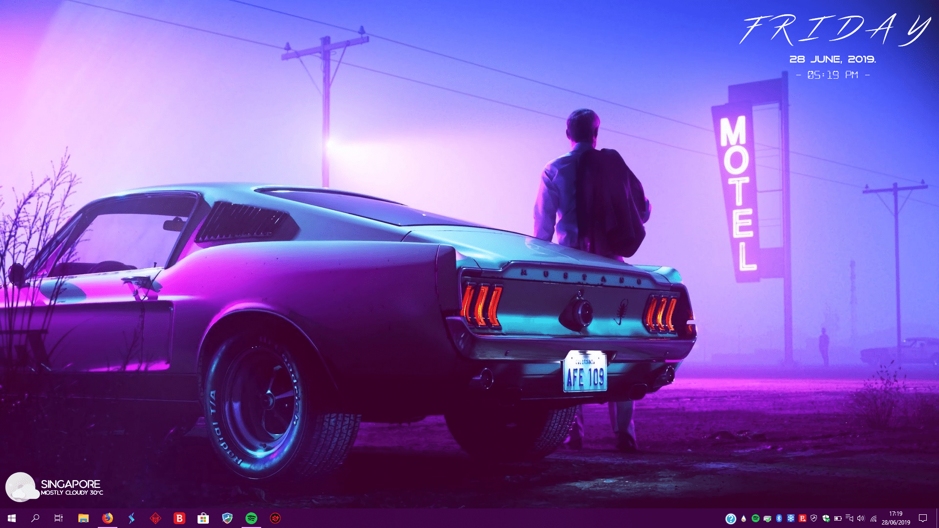 1920x1080 Back to the 80's Wallpaper