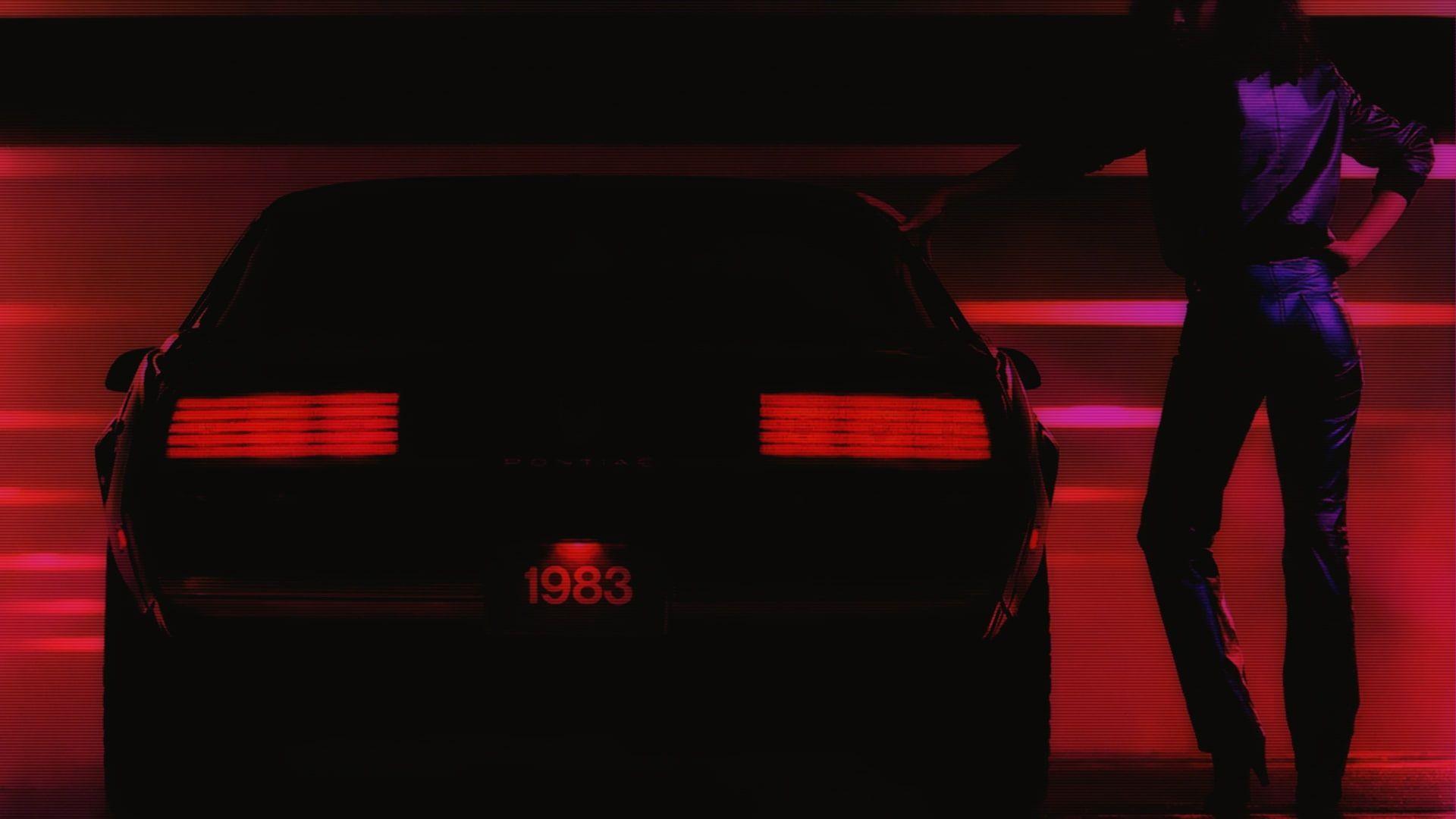 1920x1080 Vintage Wallpaper • Girl, Auto, Retro, Machine, Silhouette, 80s wallpaper, Pontiac, Neon • Wallpaper For You The Best Wallpaper For Desktop & Mobile