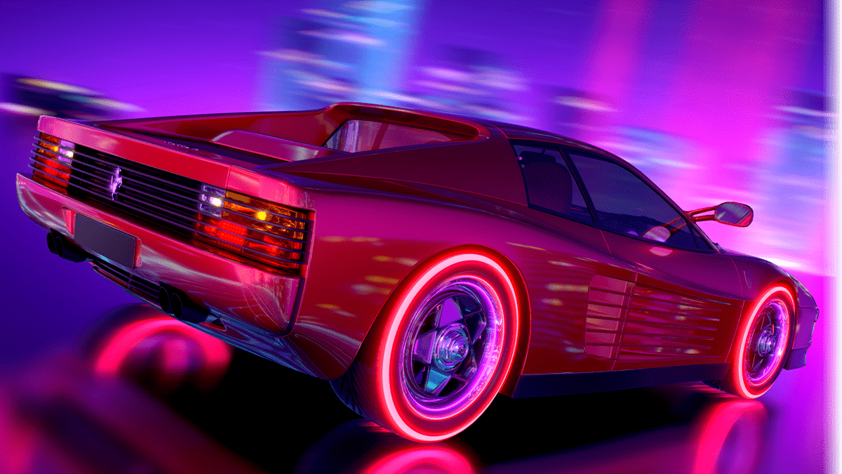 1200x675 synthwave wallpaper Archives Retro!. Live The 80's Dream!