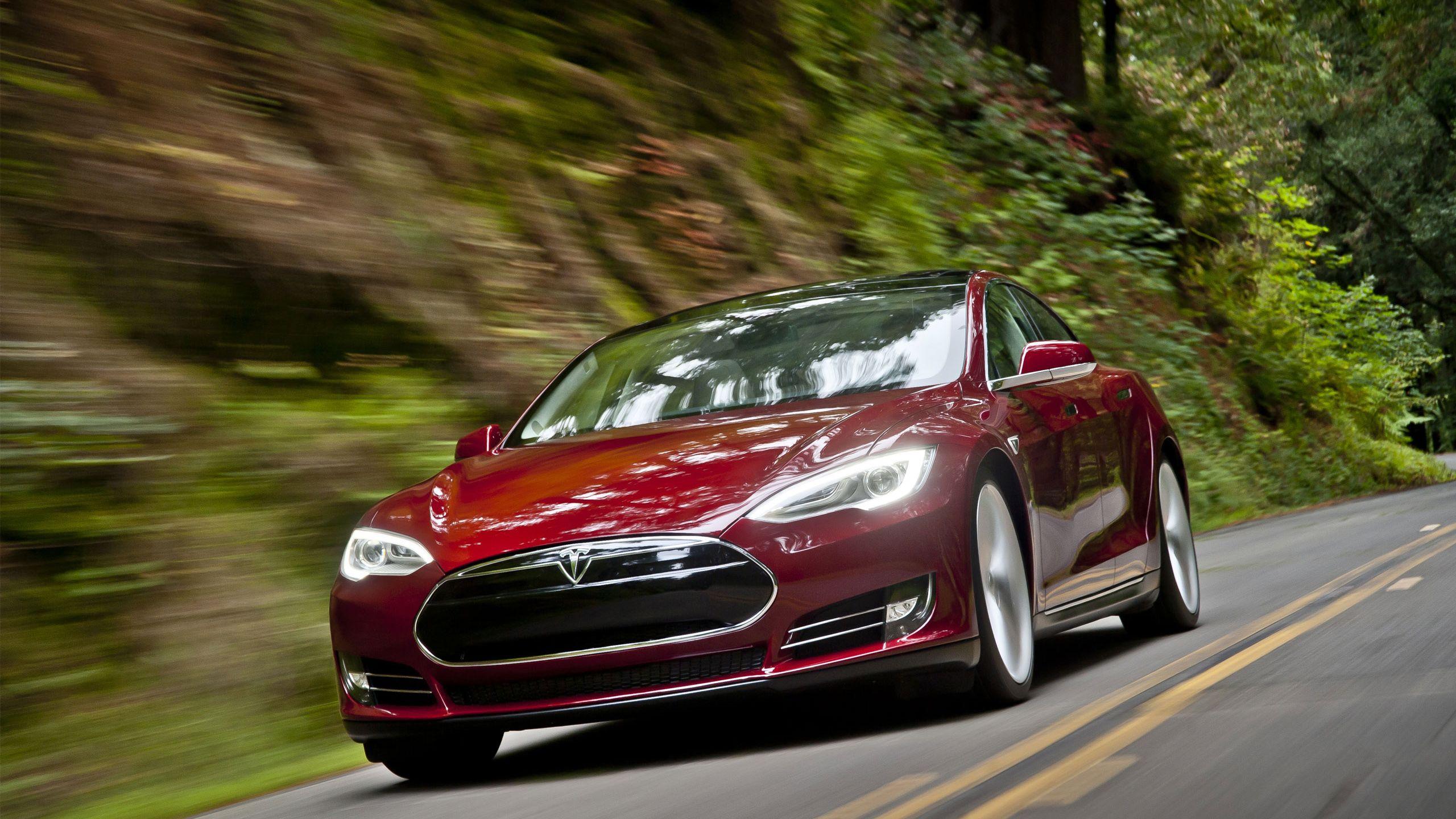 2560x1440 Hình nền Tesla Model S 2013.  Hình nền xe hơi HD