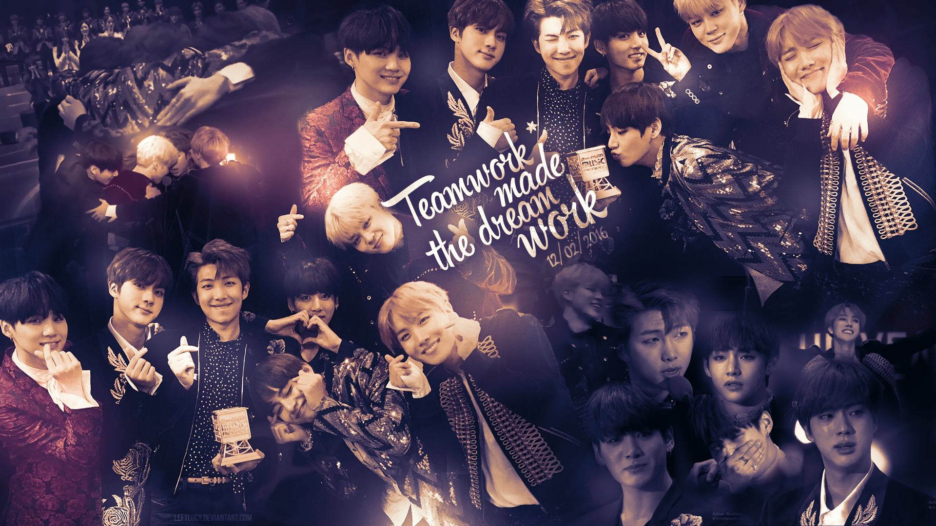 1920x1080 BTS Wallpaper