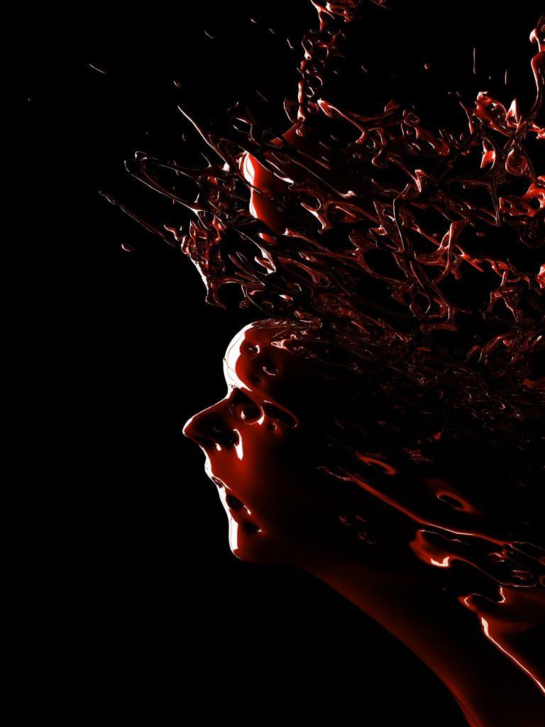 768x1024 Free download Dark Blood Horror Bloody Cgi 3D Creepy Scary Macabre Wallpaper [1280x1024] for your Desktop, Mobile & Tablet. Explore Bloody Wallpaper. Blood Background Wallpaper, Blood Spatter Wallpaper, Blood Bath Wallpaper