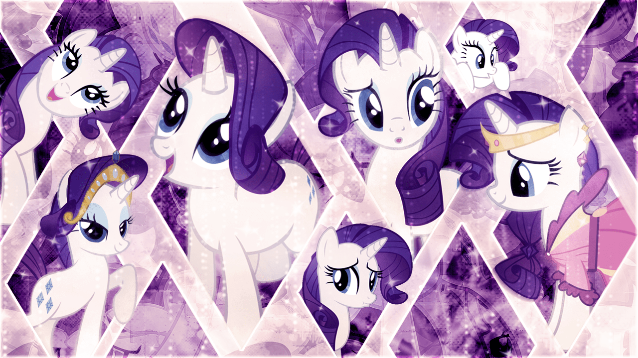 1280x719 darling little rarity the Unicorn Photo