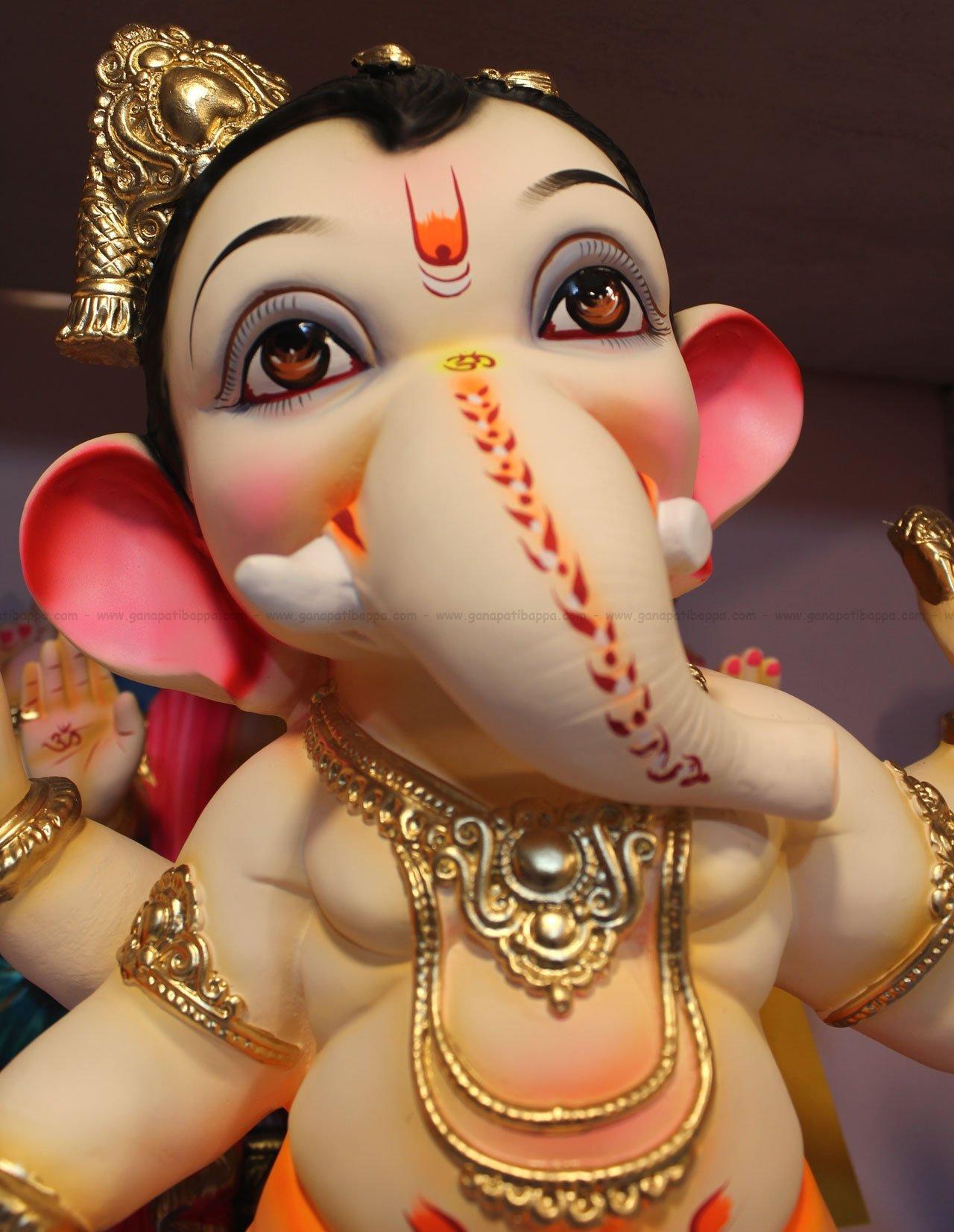 Hình nền 1280x1653 Little Lord Ganesha