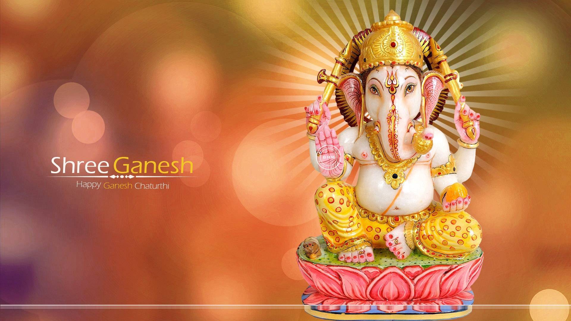 1920x1080 Ganesh Chaturthi Cute Ganesha Image HD HD Wallpaper