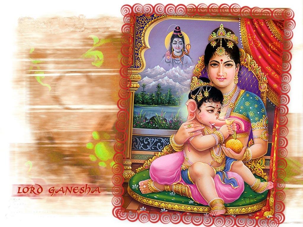 1024x768 Bal Ganesh Wallpaper & Photo Download