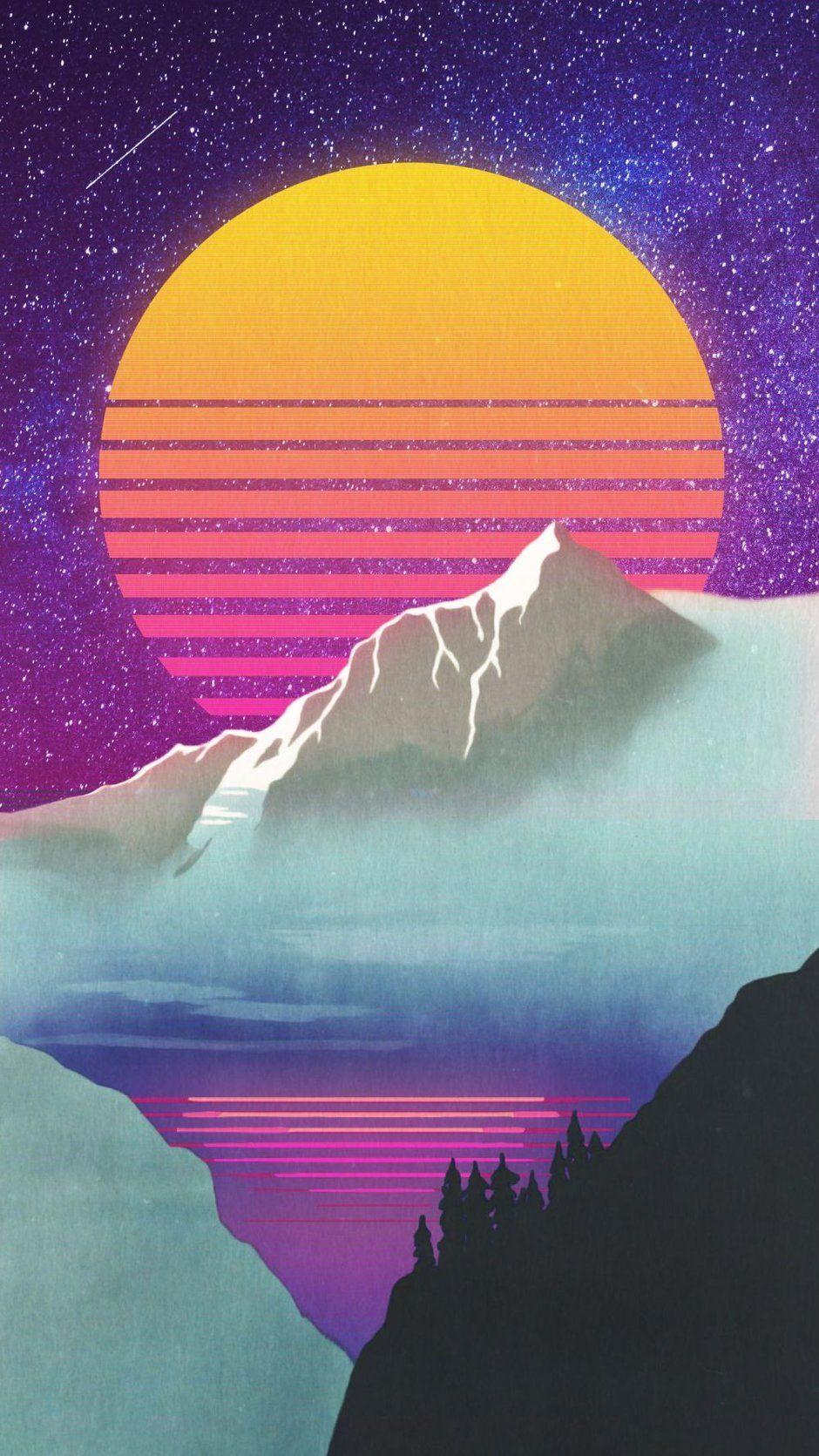 940x1671 80s Aesthetic Wallpaper
