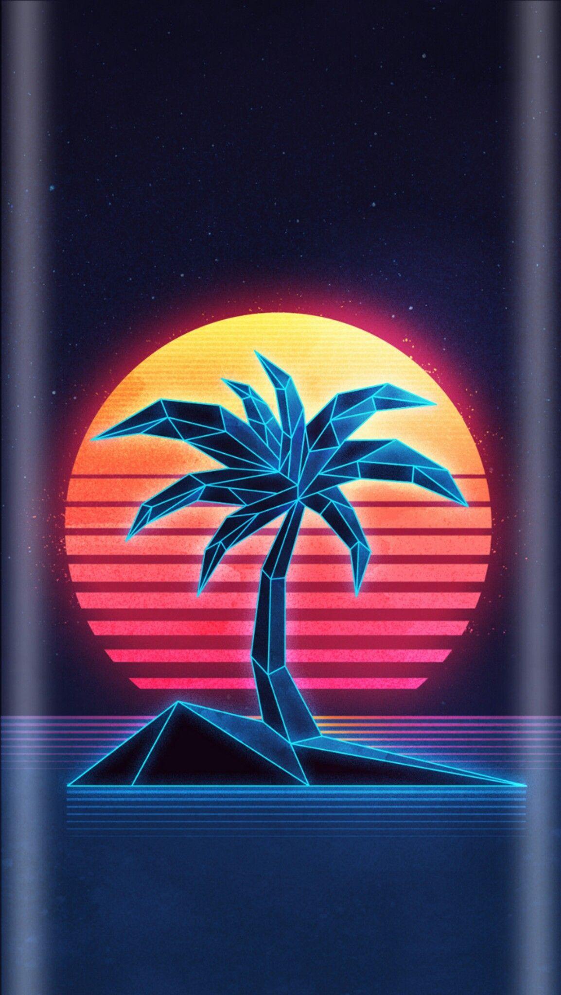 Neon Palm Tree Wallpapers - Top Free Neon Palm Tree Backgrounds