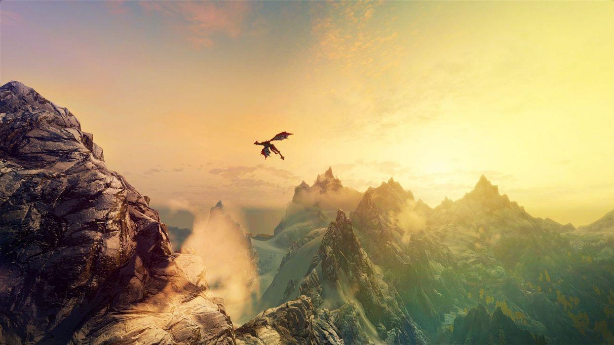 1244x700 Skyrim Wallpaper