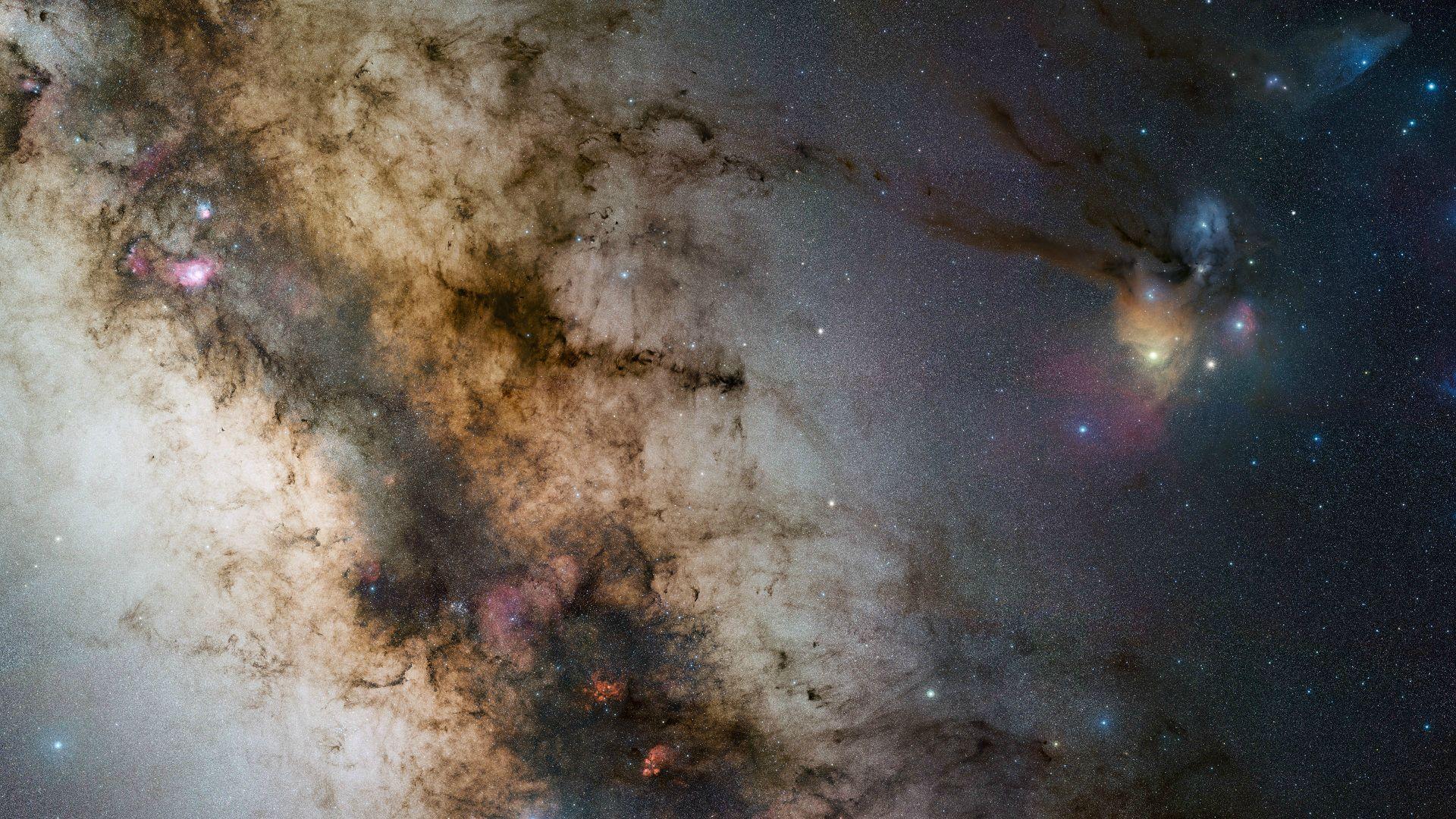 1920x1080 Spaceporn Wallpaper for the Desktop Astronaut: Heart of the Milky Way [1920x1080] (187 more wallpaper in the comments!)