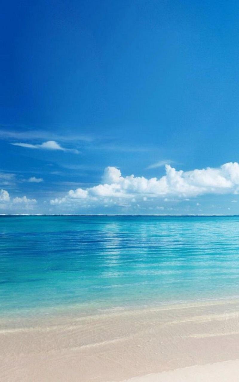 800x1280 Download Sea Wallpaper by rosemaria4111 now. Browse millions of popular beach Wallpa. Blue sky photography, Beach wallpaper, Sky photography