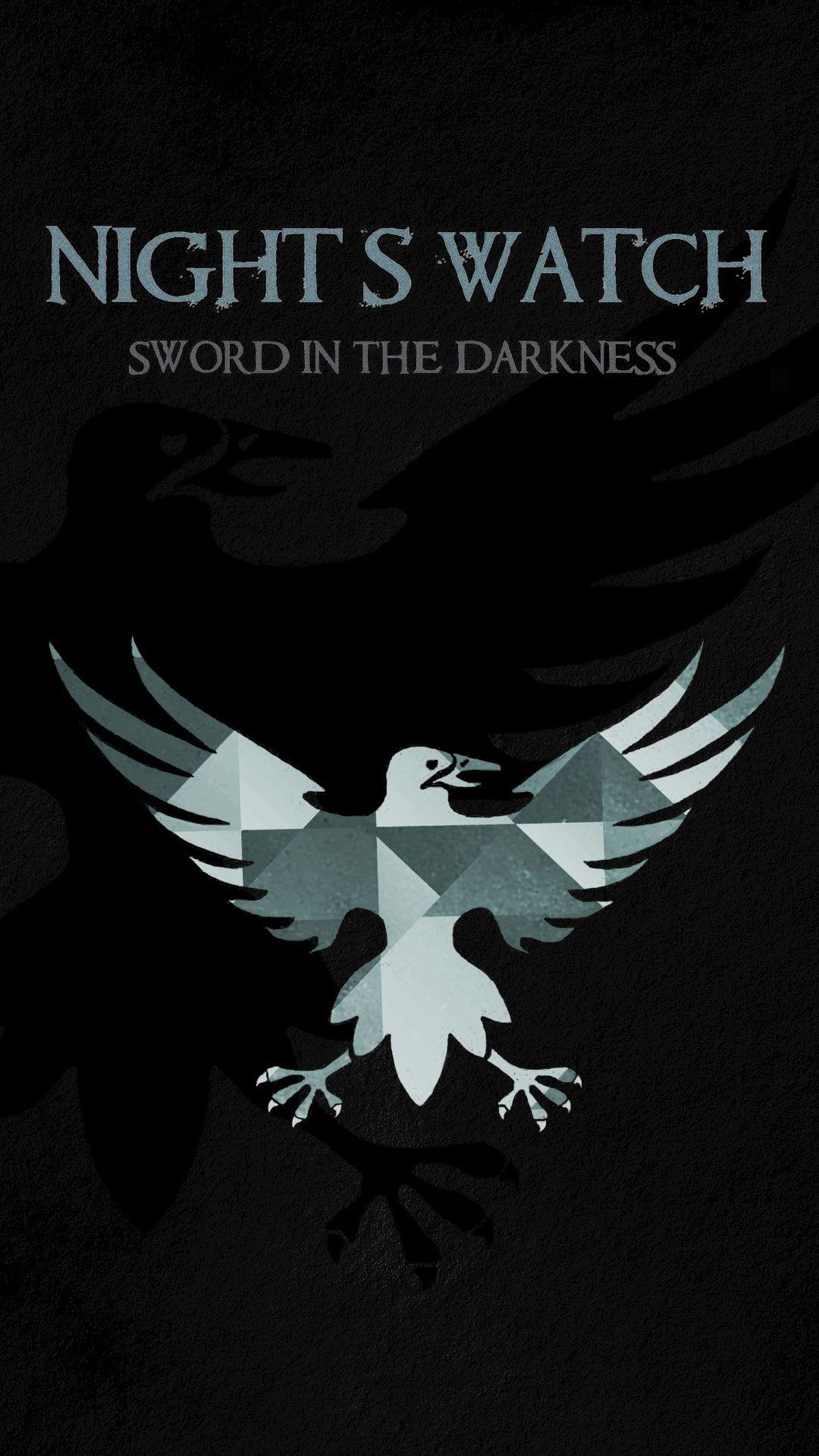 1080x1920 No SpoilersIn honor of last night's episode I made a Night's Watch wallpaper for mobile (1080p)