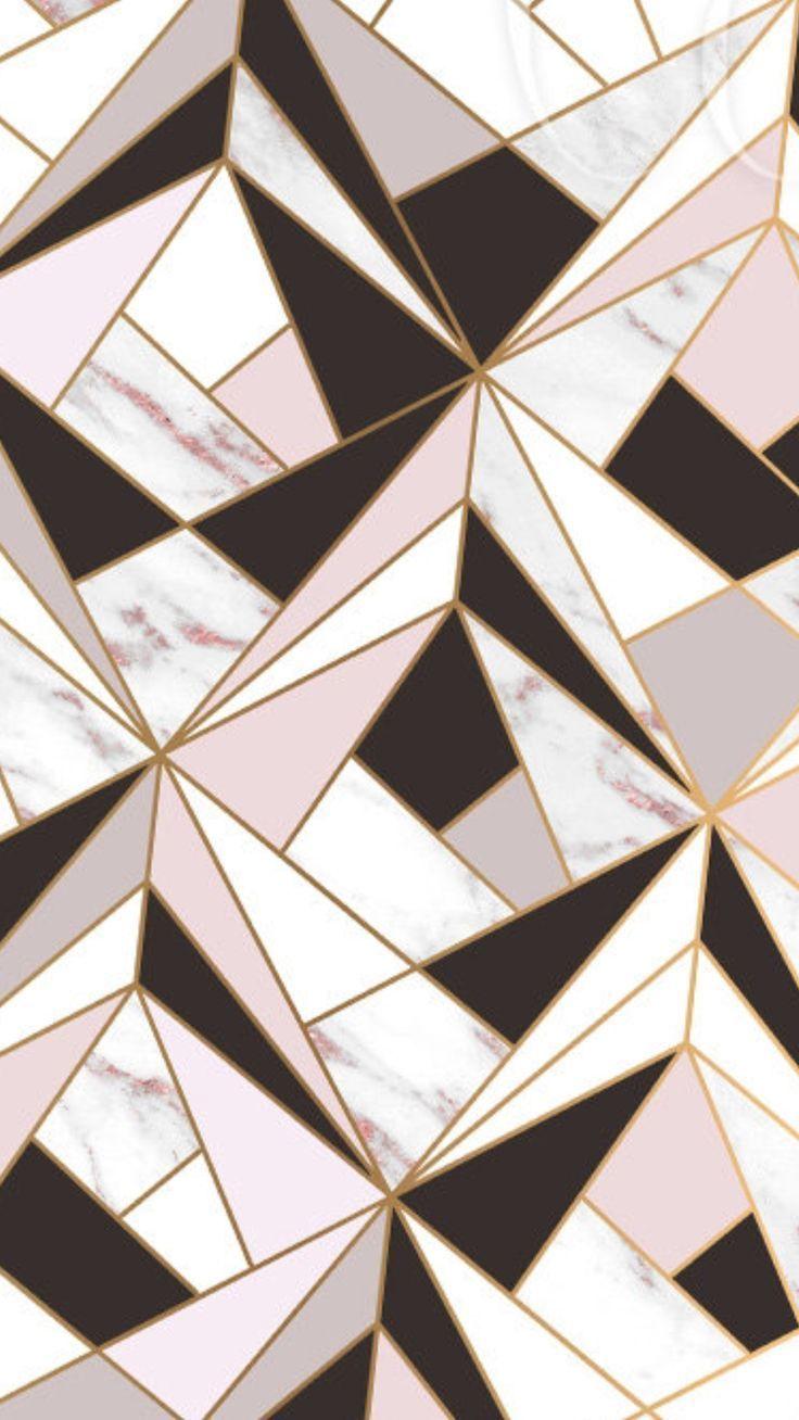 736x1308 iPhone, phone wallpaper background #Nuroco We love Apple watch and iphone produc. Papel de parede de ouro, Imagens para quadros decorativos, Fundo geométrico