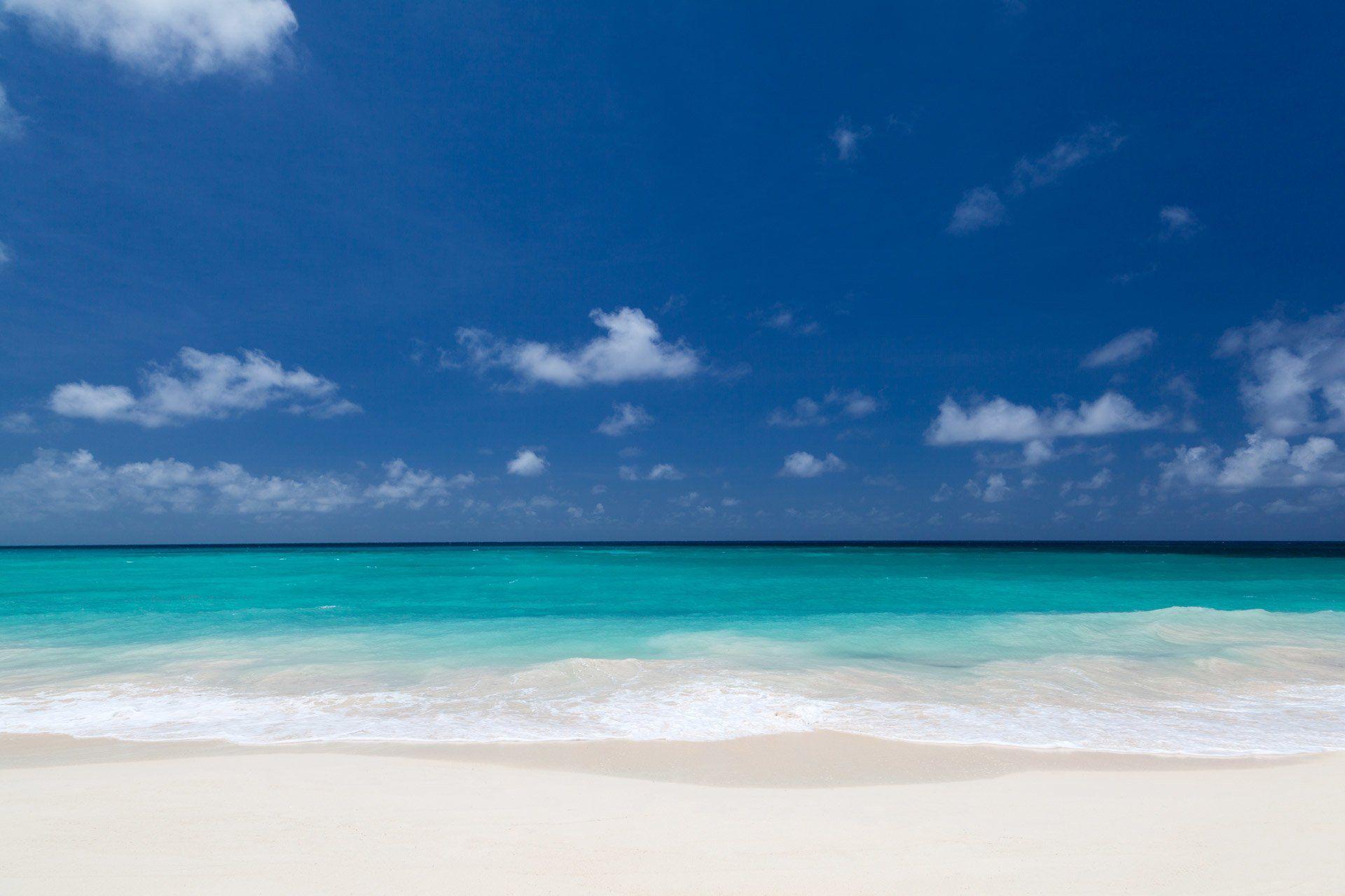 1920x1280 White Beach And Blue Sky HD Wallpaper