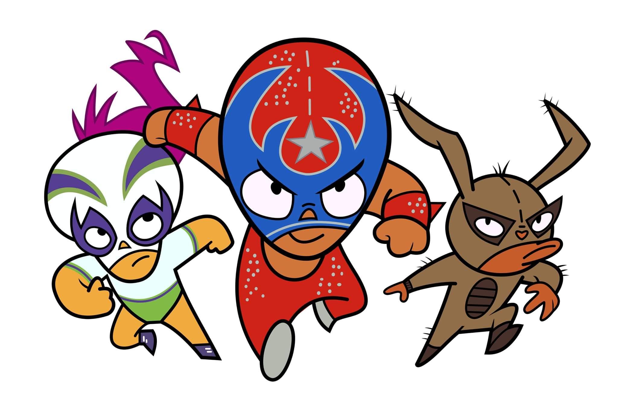 2048x1354 Mucha Lucha! (2002). Mucha lucha personajes, Personajes de cartoon network, Caricaturas para pintar