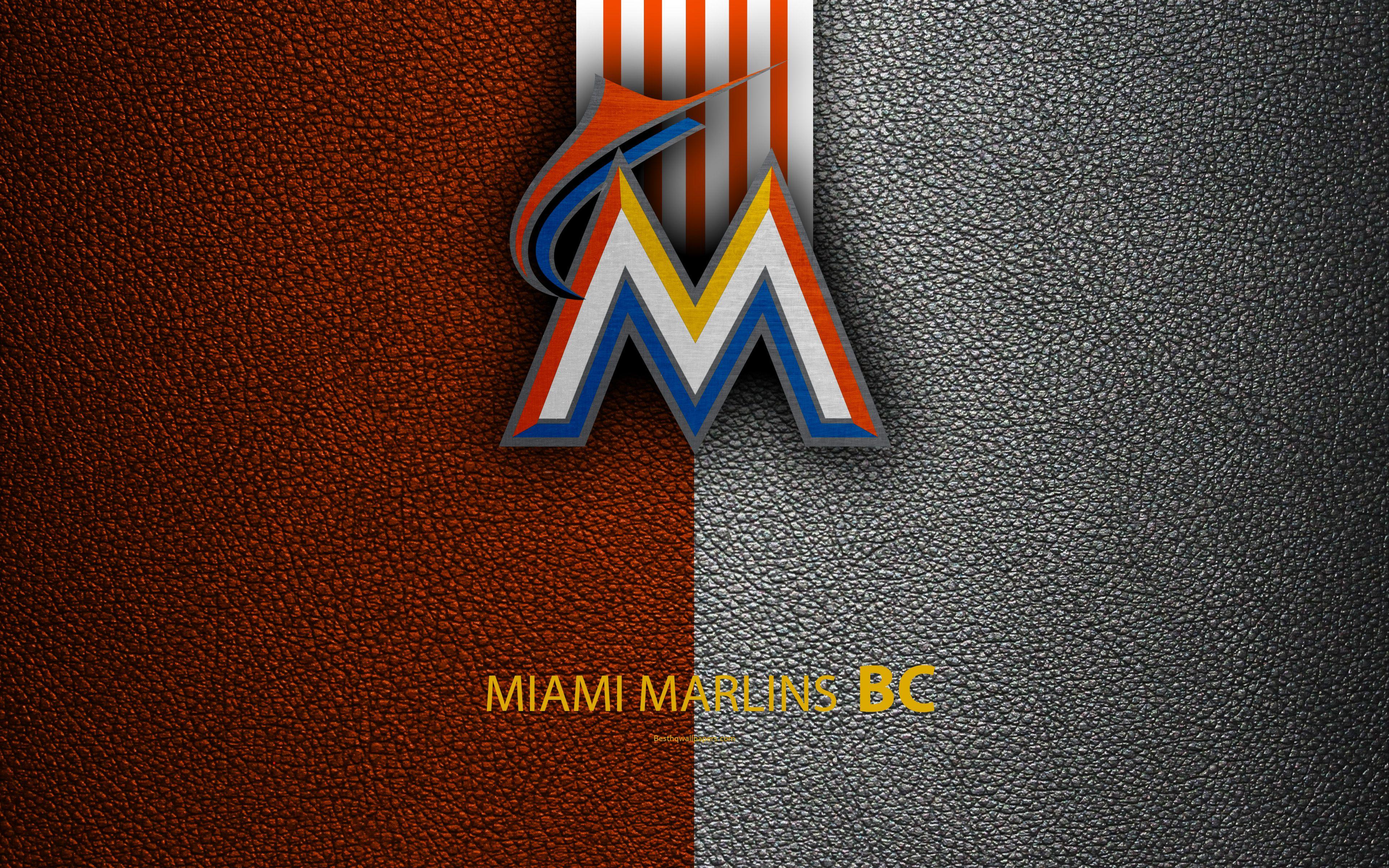 Florida Marlins, mlb, baseball, logo, HD phone wallpaper