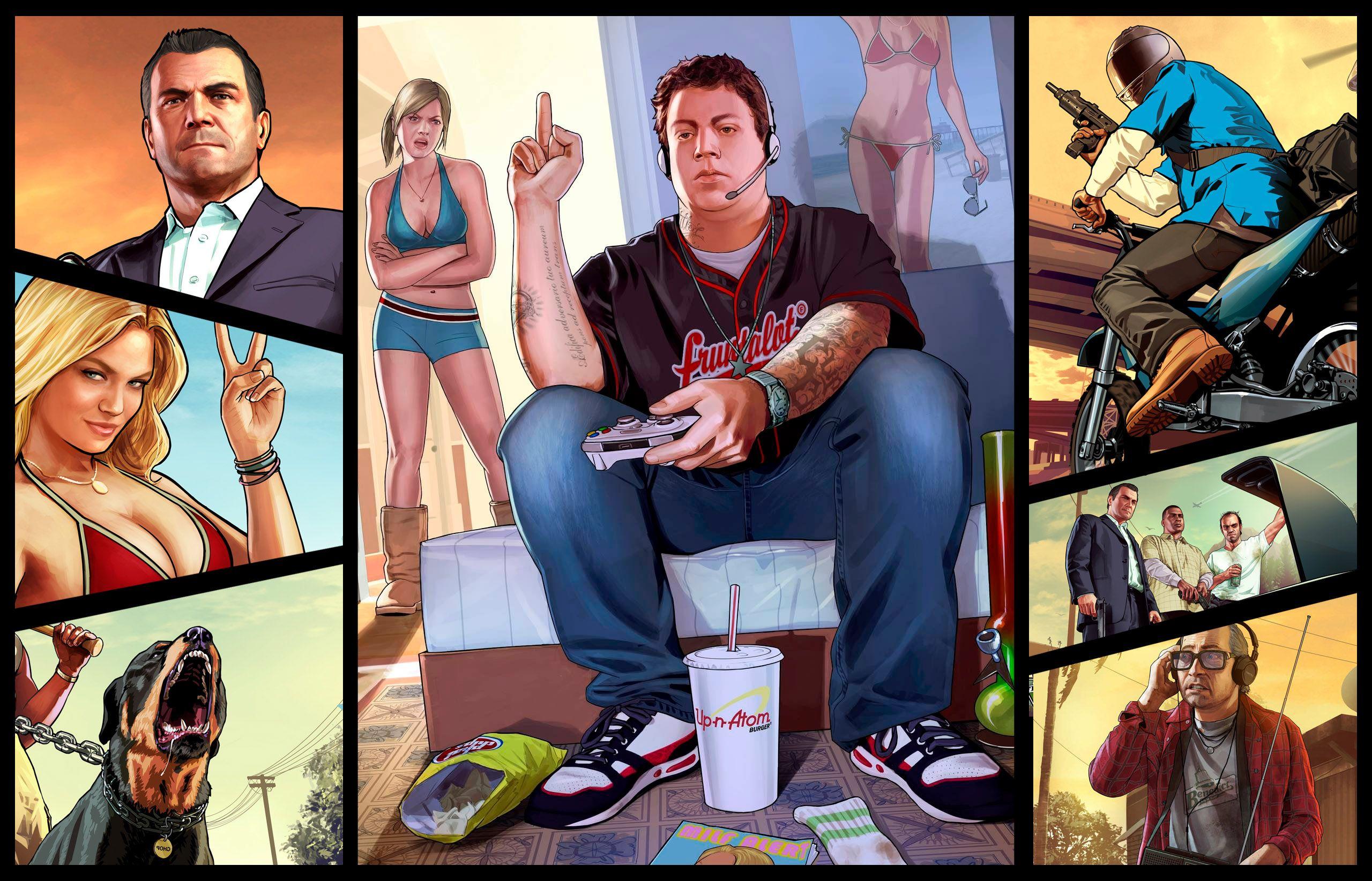 2560x1645 Grand Theft Auto Background. Grand Theft Auto Wallpaper, Auto Change Wallpaper Vista and Grand Theft Auto Background