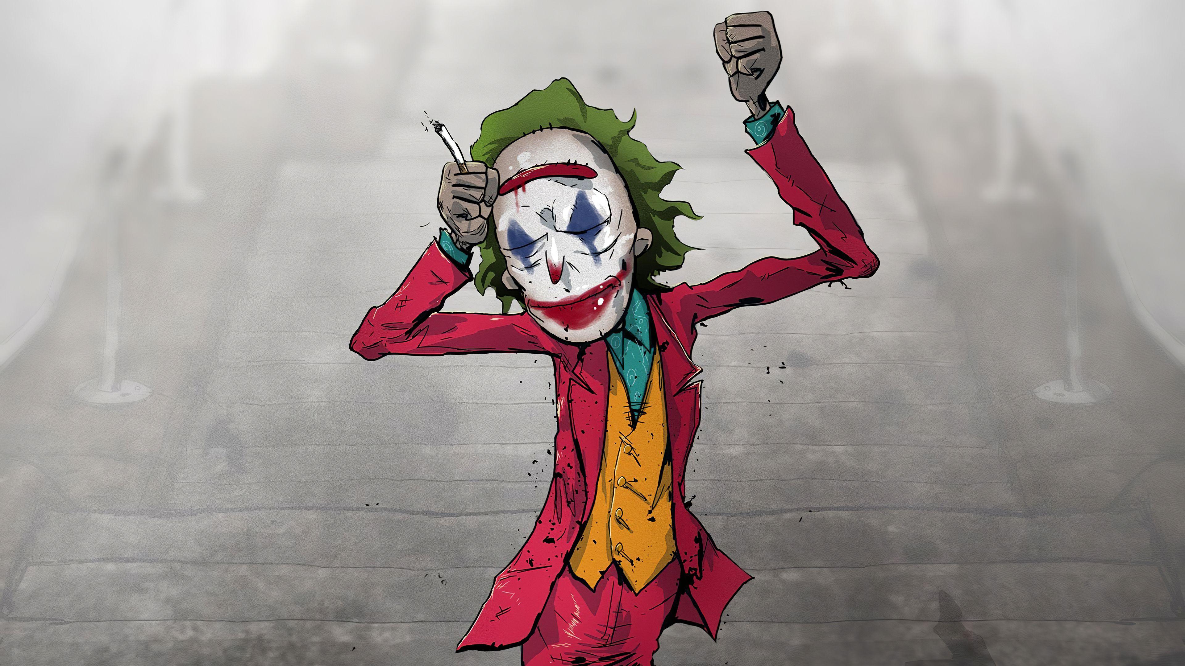 3840x2160 Joker Stair Dance 4k 4k HD 4k Wallpaper, Image, Background, Photo and Picture