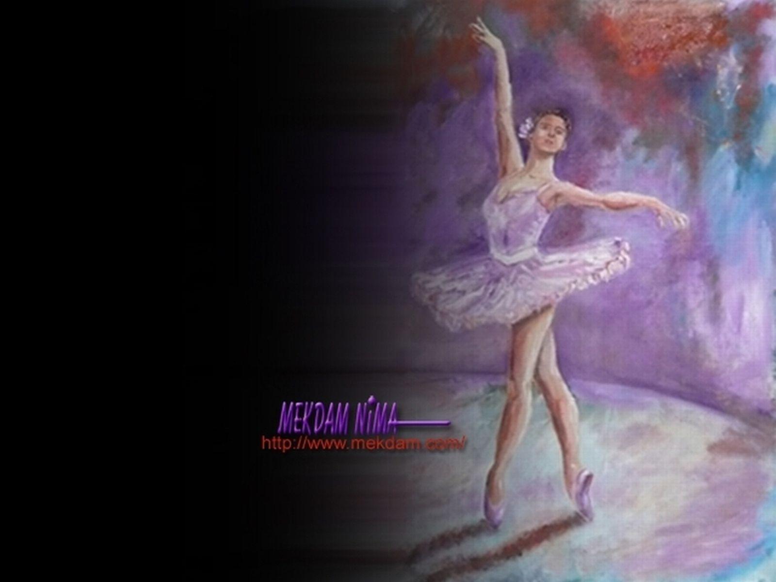 1600x1200 The Ballerina Wallpaper. Oil Painting On Canvas
