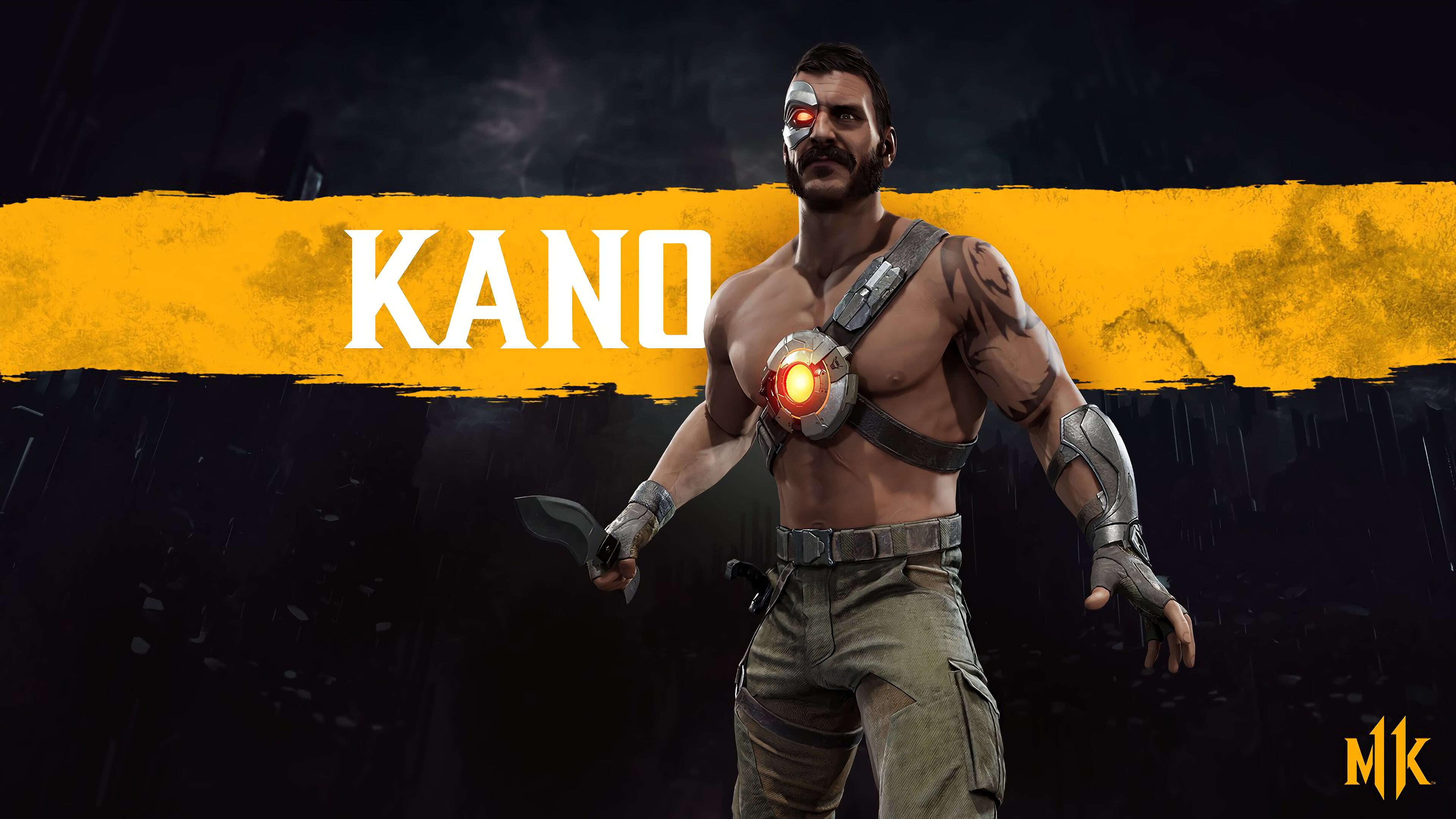 3840x2160 Mortal Kombat 11 Kano UHD 4K Wallpaper
