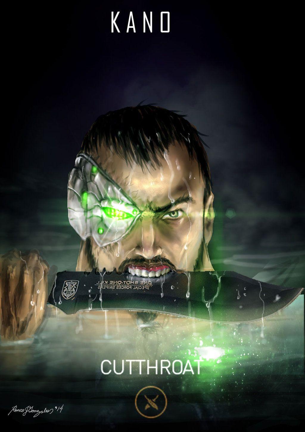 1024x1448 Mortal Kombat X Wallpaper Kano Cutthroat Fanart