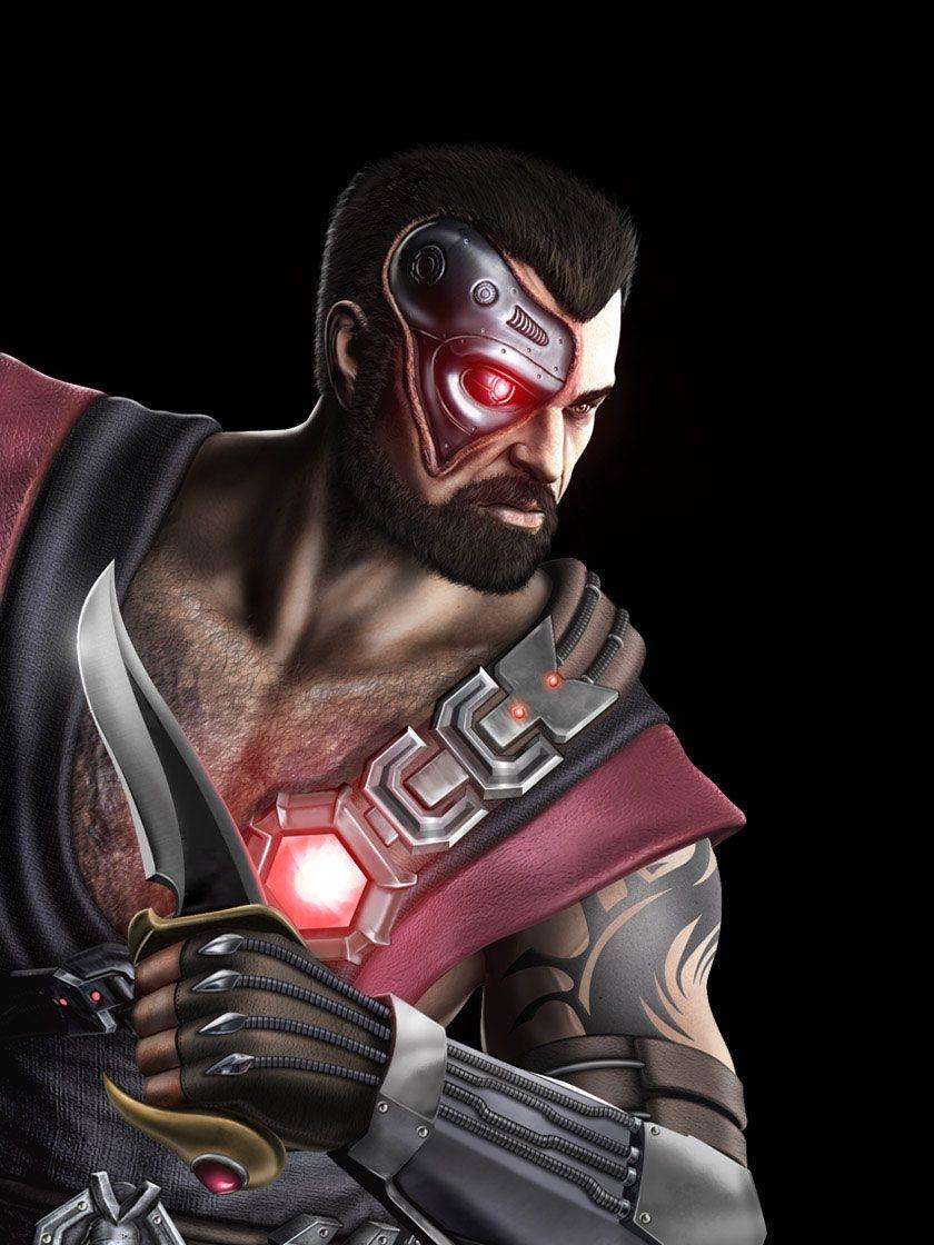 840x1120 Kano Kombat Fan Art