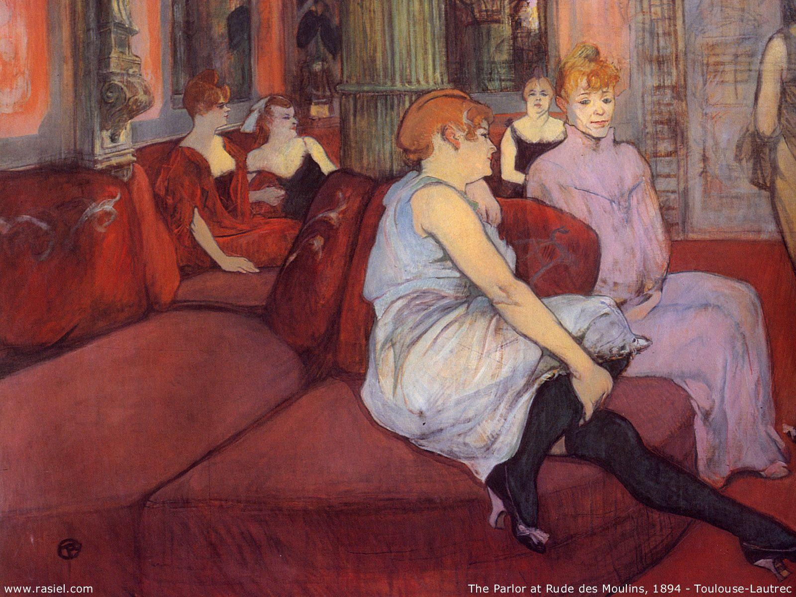 1600x1200 Fine Art Paintings Lautrec Wallpaper