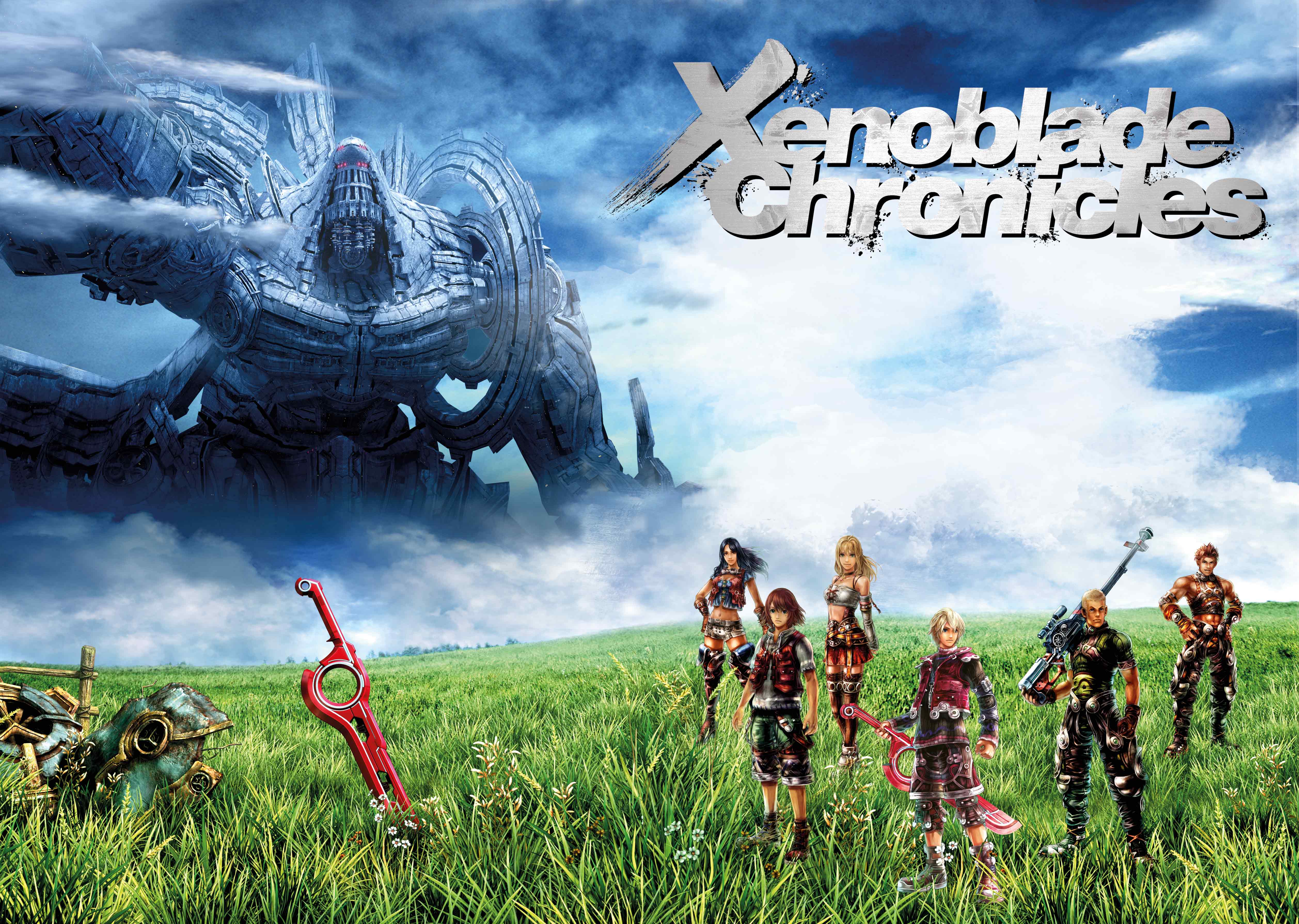 5031x3579 Xenoblade Chronicles anime fantasy g wallpaperx3579