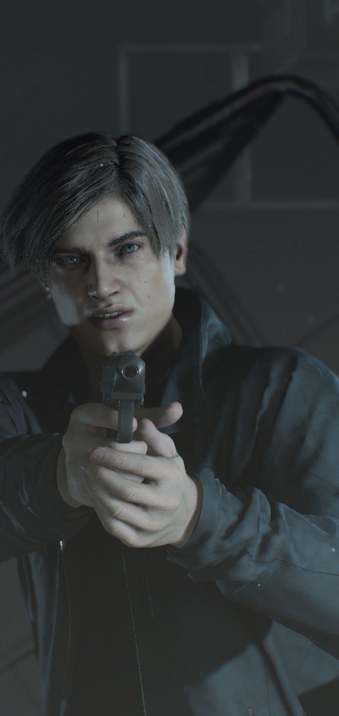 Resident Evil 2 Remake Leon Wallpapers Top Free Resident Evil 2 Remake Leon Backgrounds Wallpaperaccess