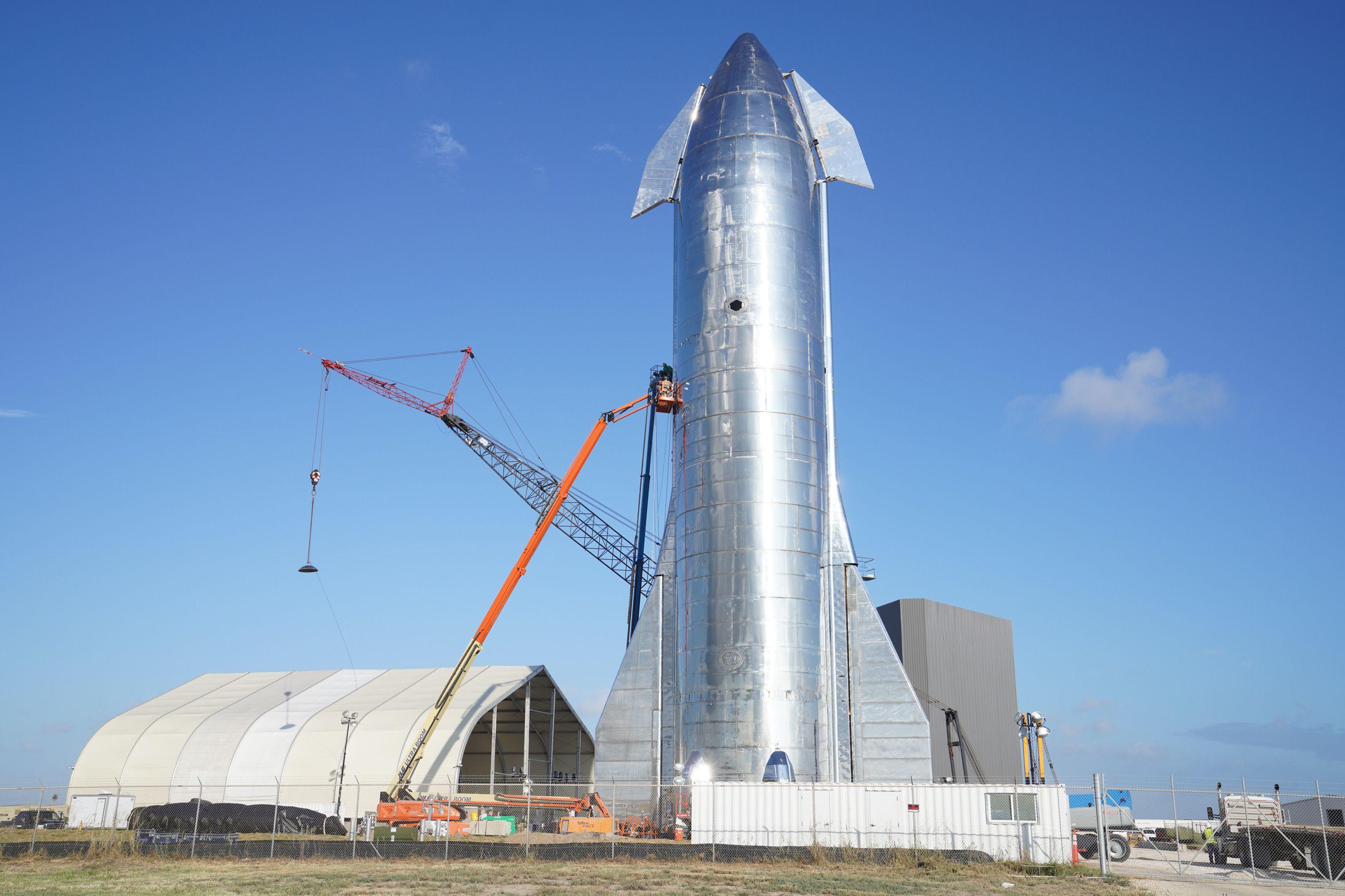 3000x2000 Gallery: SpaceX's Starship Mk1 spacecraft prototype in picture