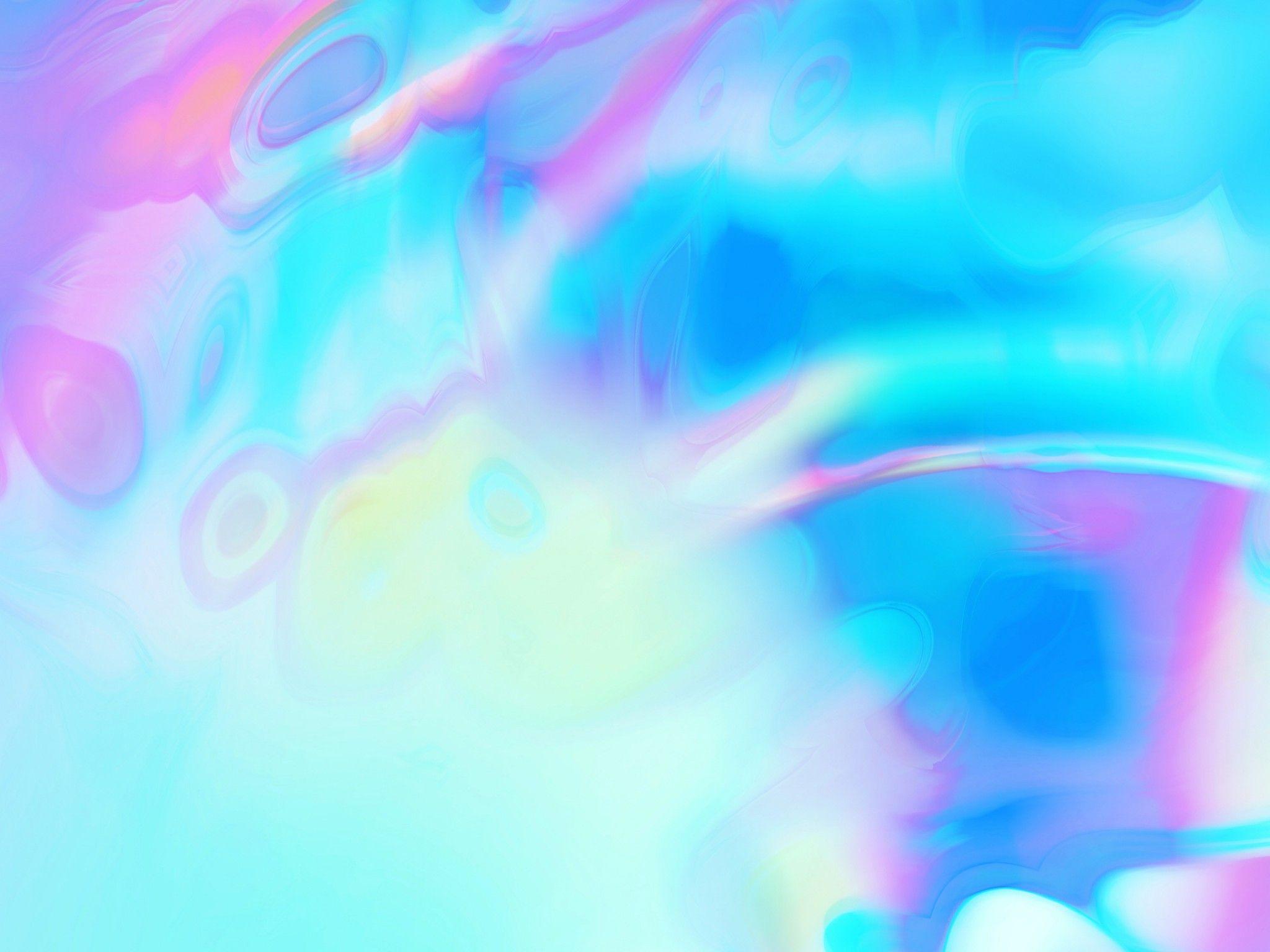 2048x1536 Wallpaper Waves, Spectral, Blue, Gradient, Fluid, HD, Abstract,. Wallpaper for iPhone, Android, Mobile and Desktop