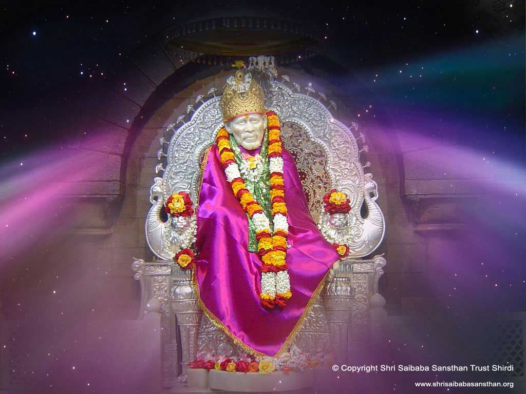 1024x768 New Shirdi Sai Baba Wallpaper- Sai Baba Wallpaper Released On Sansthan's Official Website