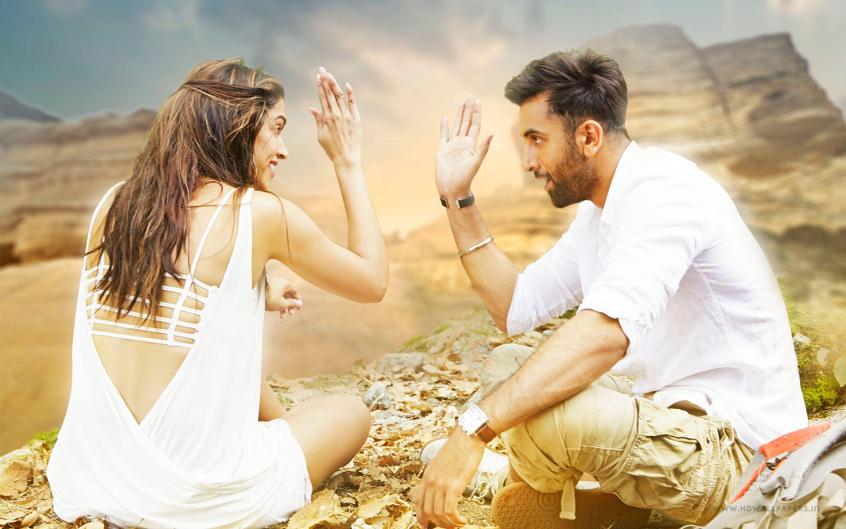 2880x1800 Deepika Ranbir Tamasha Movie Wallpaper