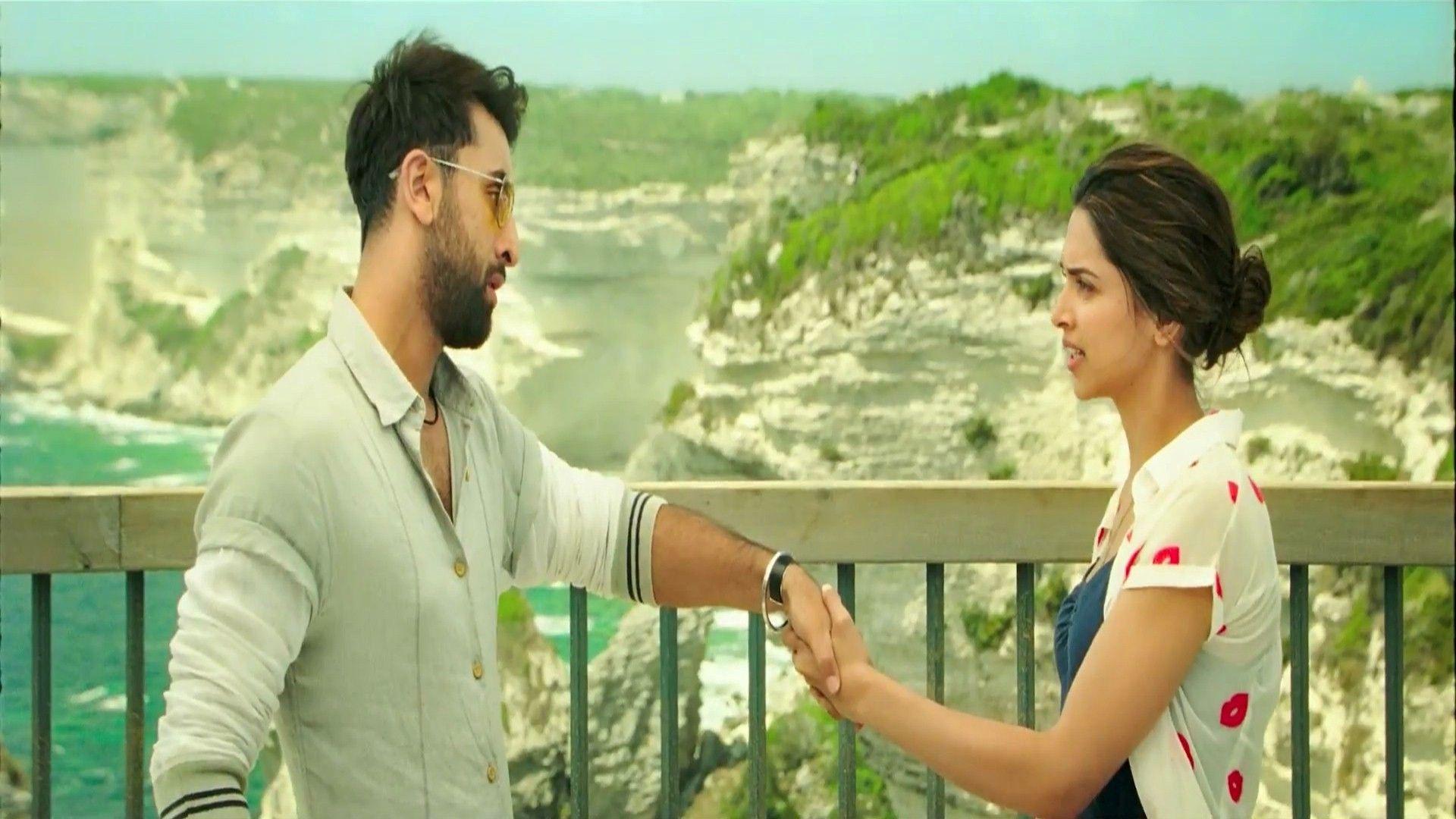 1920x1080 Deepika Padukone and Ranbir Kapoor in Tamasha Movie HD Wallpaper free desktop background and wallpaper