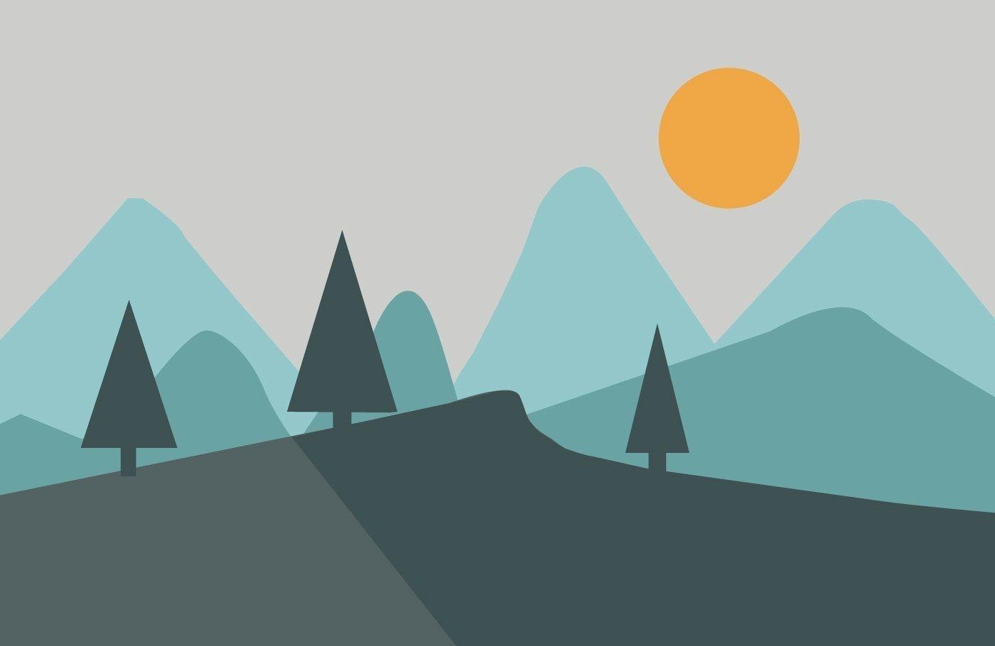 1400x910 Illustrator Wallpaper
