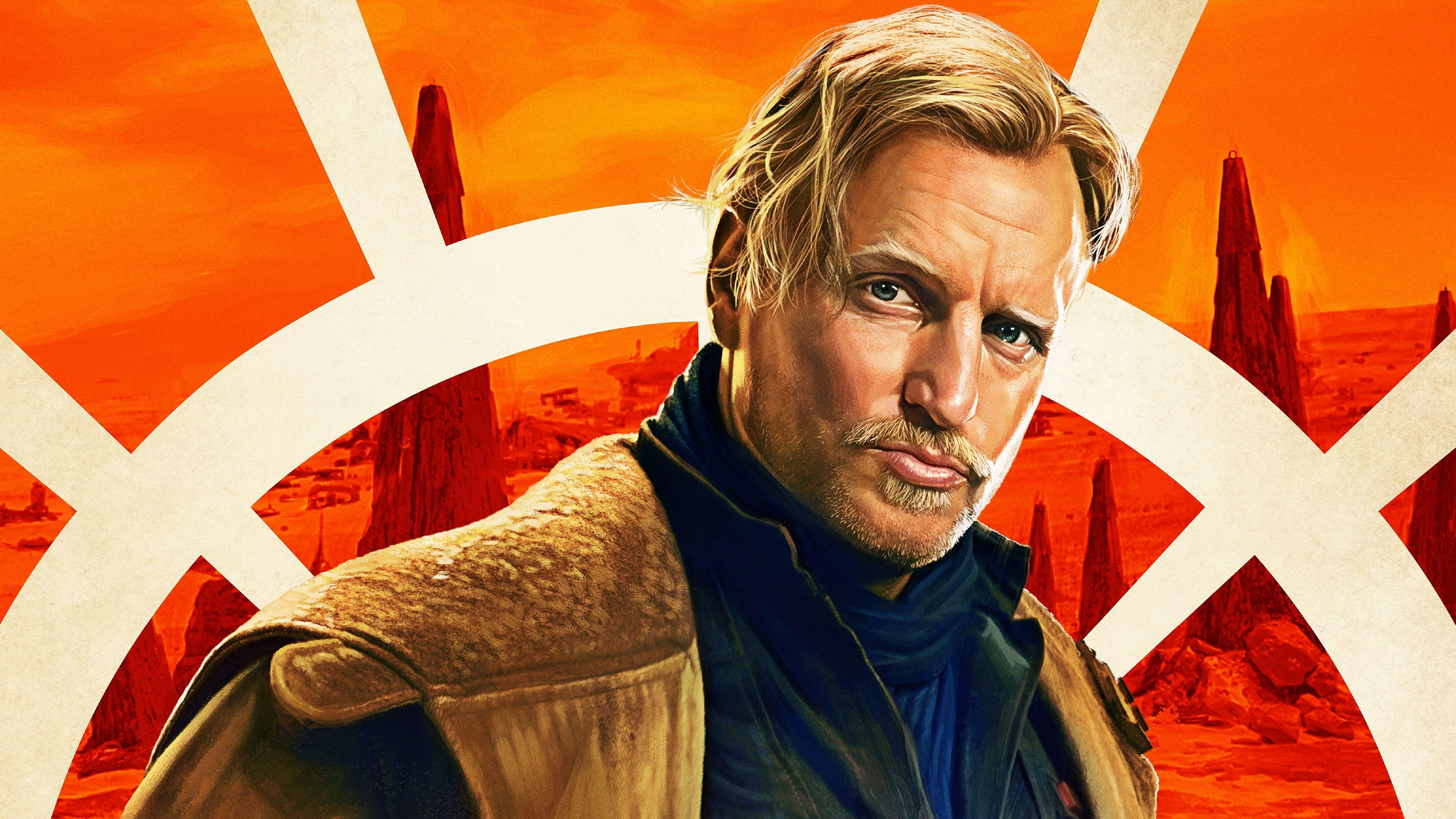 3840x2160 Tobias Beckett Solo: A Star Wars Story Woody Harrelson 4K