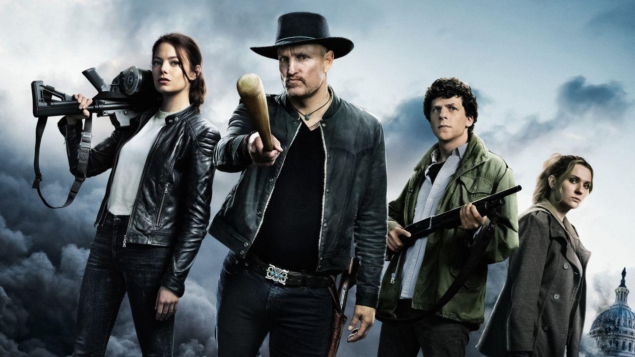1280x720 Wallpaper Zombieland: Double Tap, Woody Harrelson, Jesse Eisenberg, Abigail Breslin, Movies / Most Popular,. Wallpaper for iPhone, Android, Mobile and Desktop