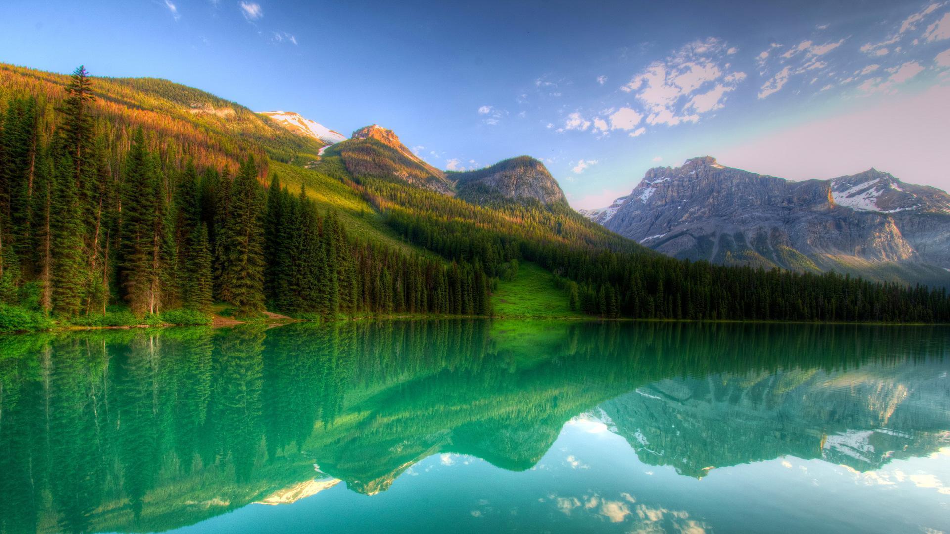 1920x1080 Canadian Rockies, High Definition, High Quality, Widescreen