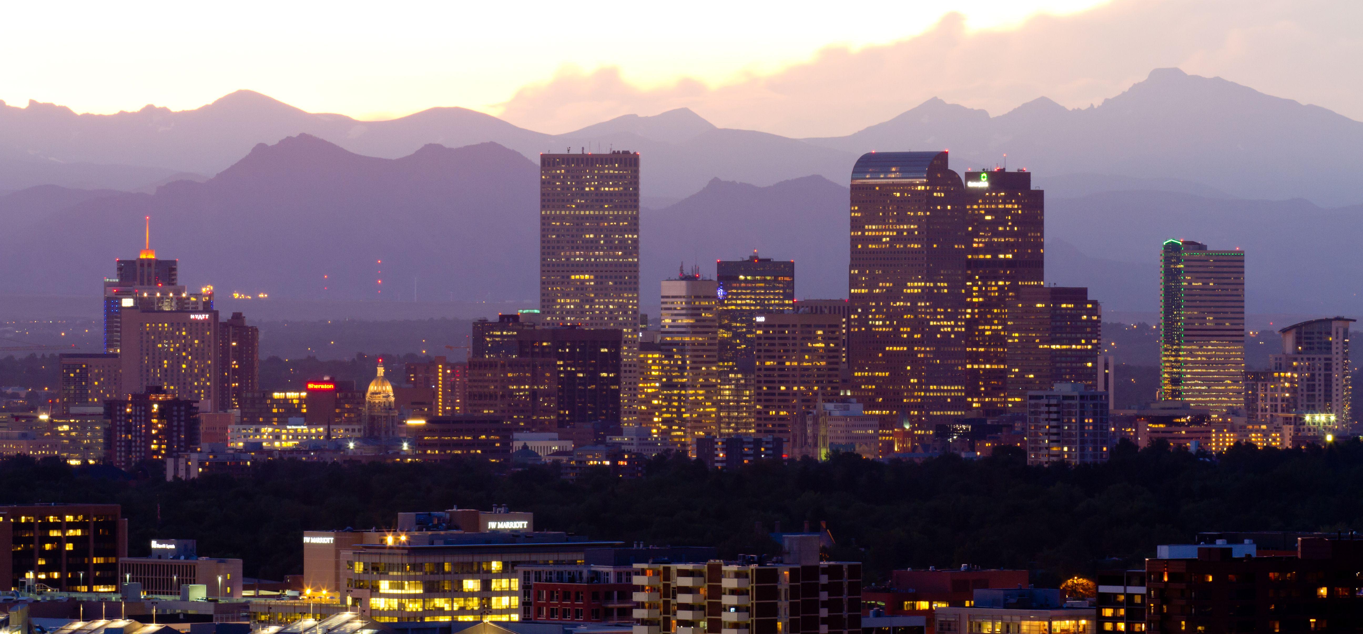 Denver Skyline Wallpapers - Top Free Denver Skyline Backgrounds ...