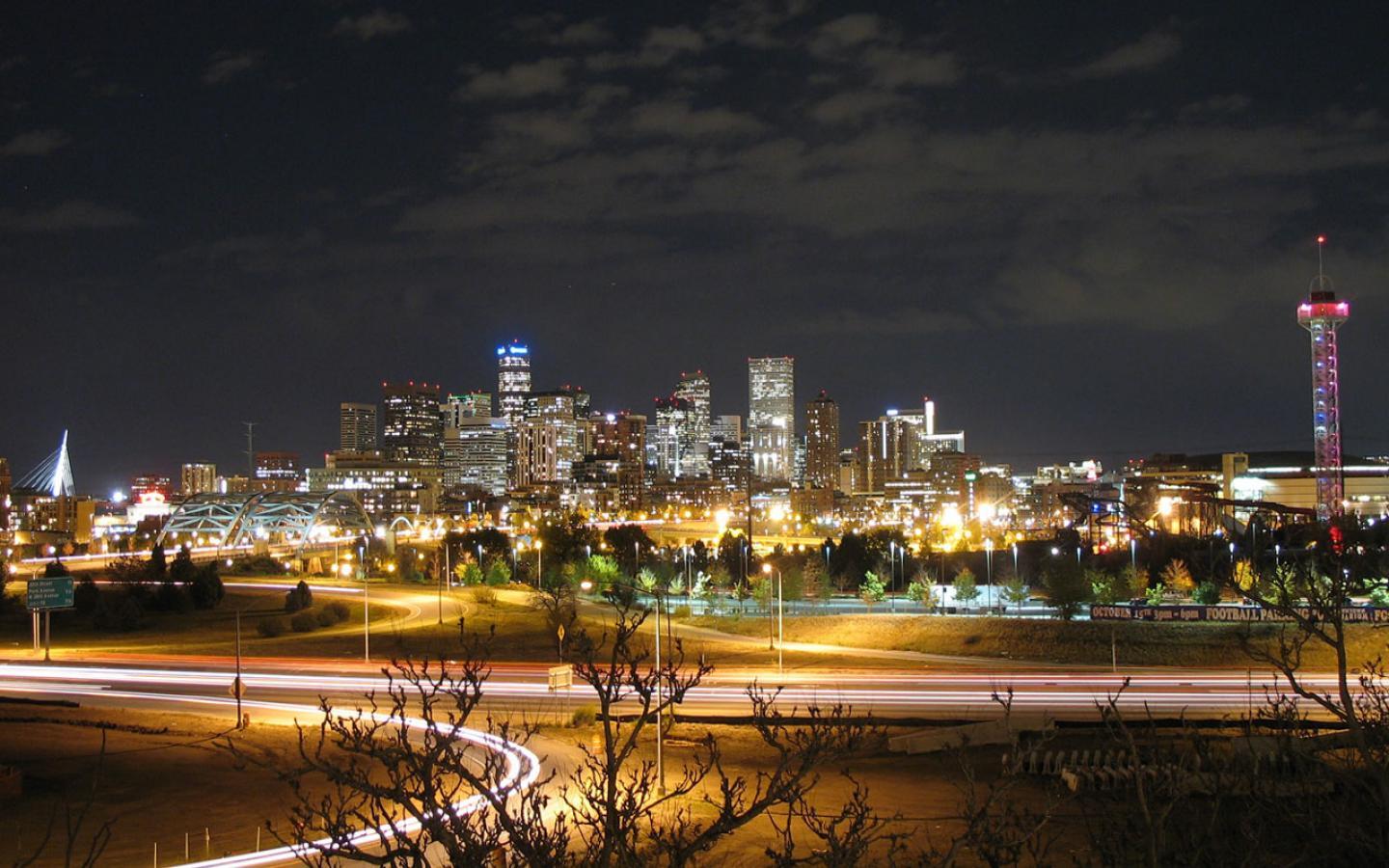 1440x900 Best city Skyline at Night 1440x900 Wallpaper