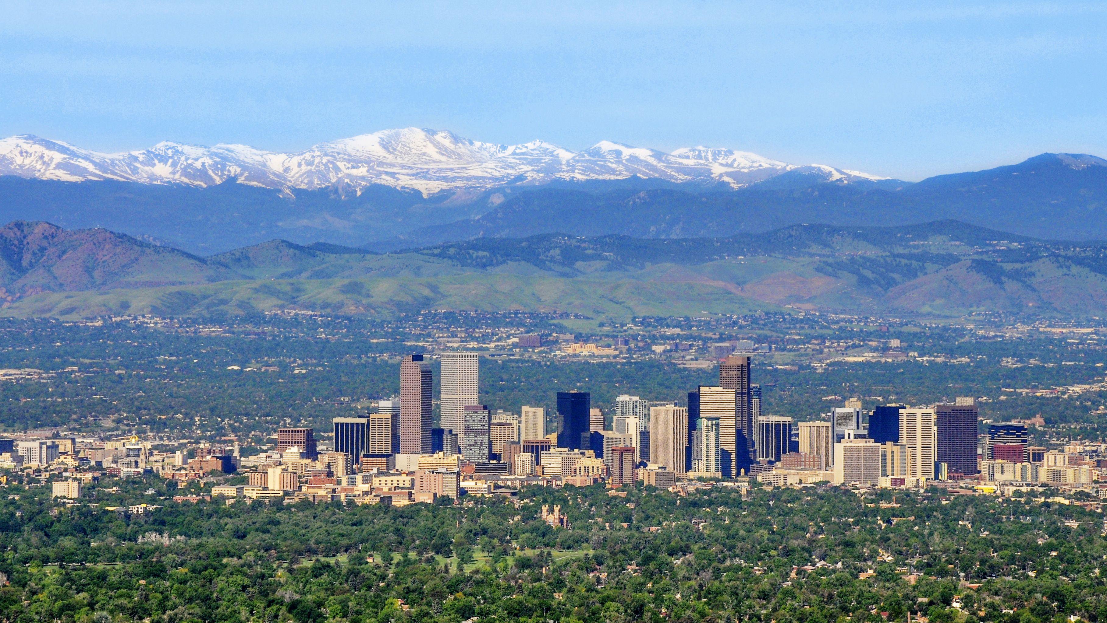 Denver Skyline Wallpapers - Top Free Denver Skyline Backgrounds