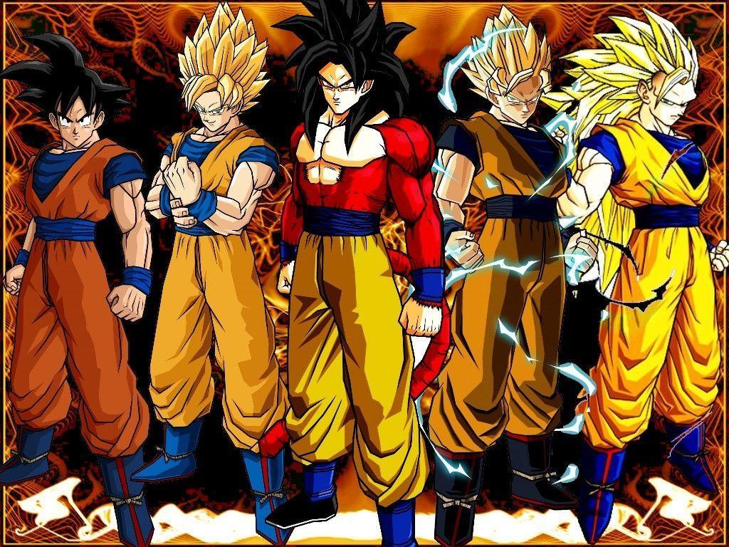 1024x768 DBZ Family Wallpaper